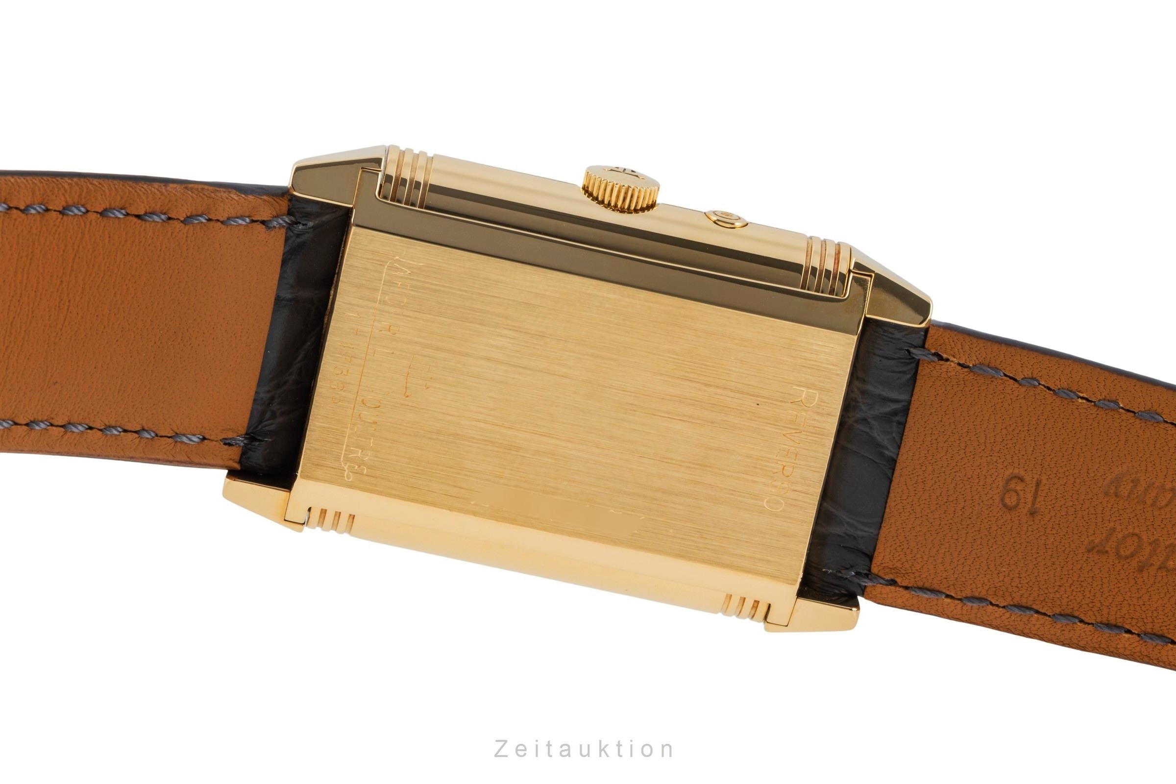 Jaeger LeCoultre Reverso 18 ct gold manual winding Ref. Q2711120
