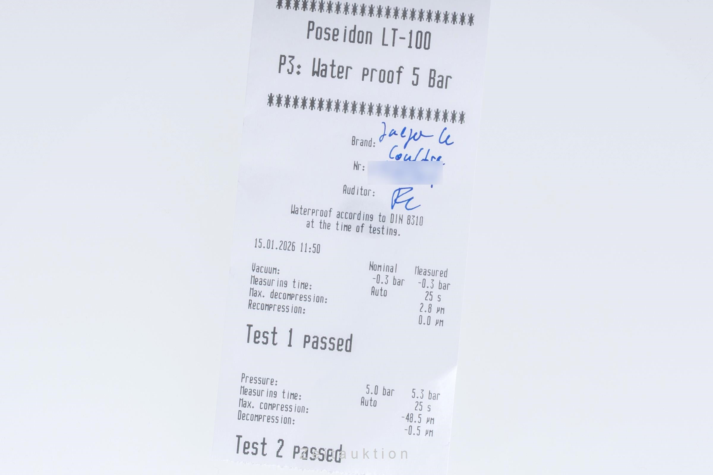 Jaeger LeCoultre Master Control cronografo acciaio automatismo orologio da uomo Q1538420 , 174.8.C1  [2506721]