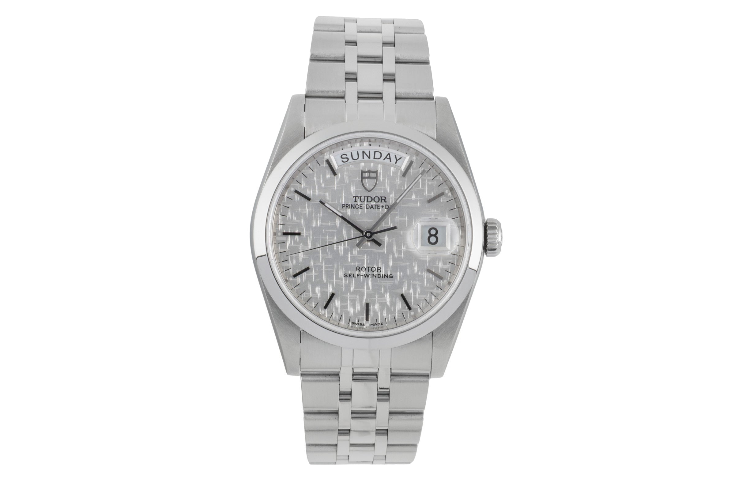 Tudor Date-Day steel automatic men's watch 76200  [2506722]