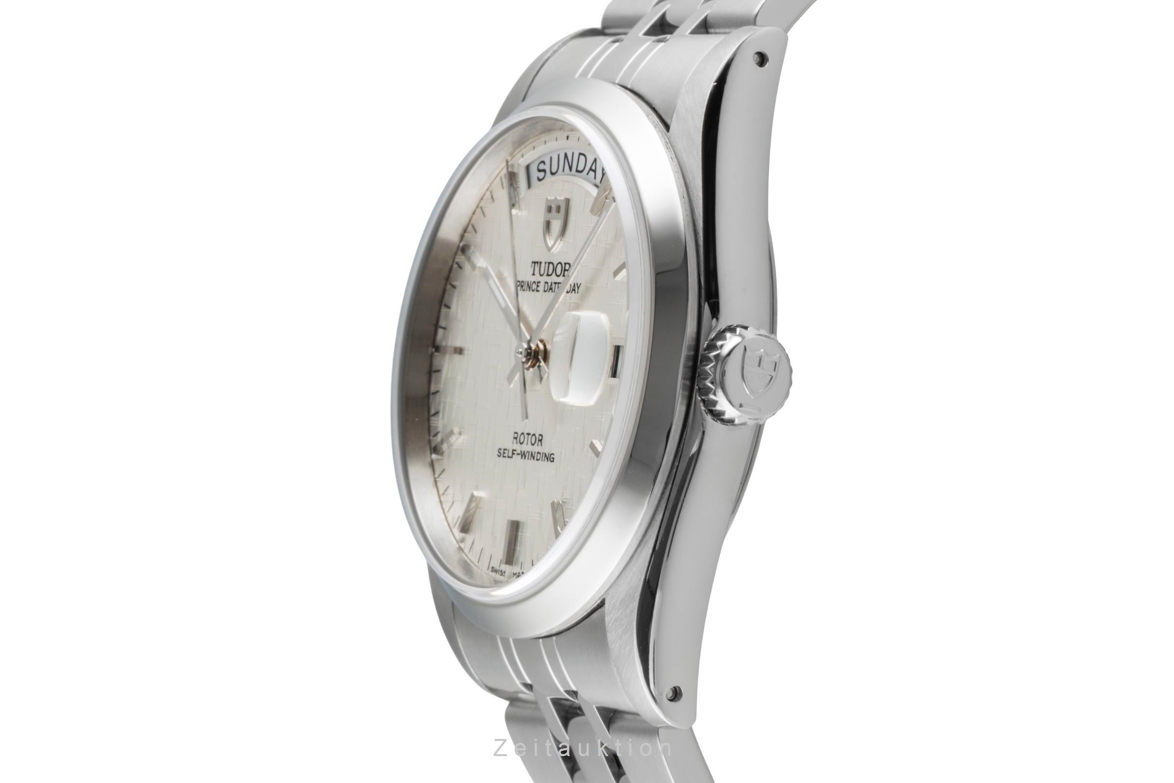 Tudor Date-Day steel automatic men's watch 76200  [2506722]