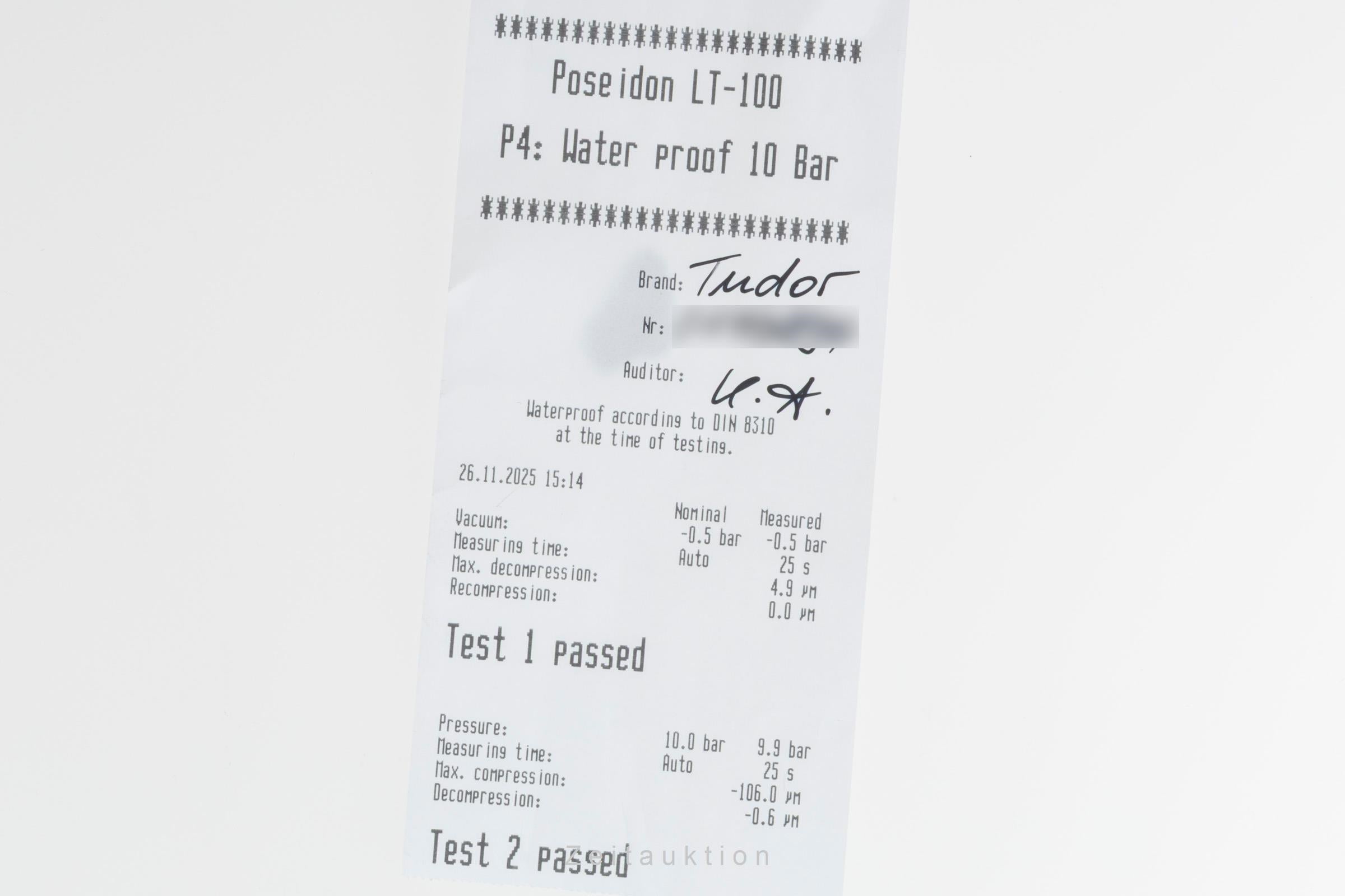 Tudor Date-Day steel automatic men's watch 76200  [2506722]