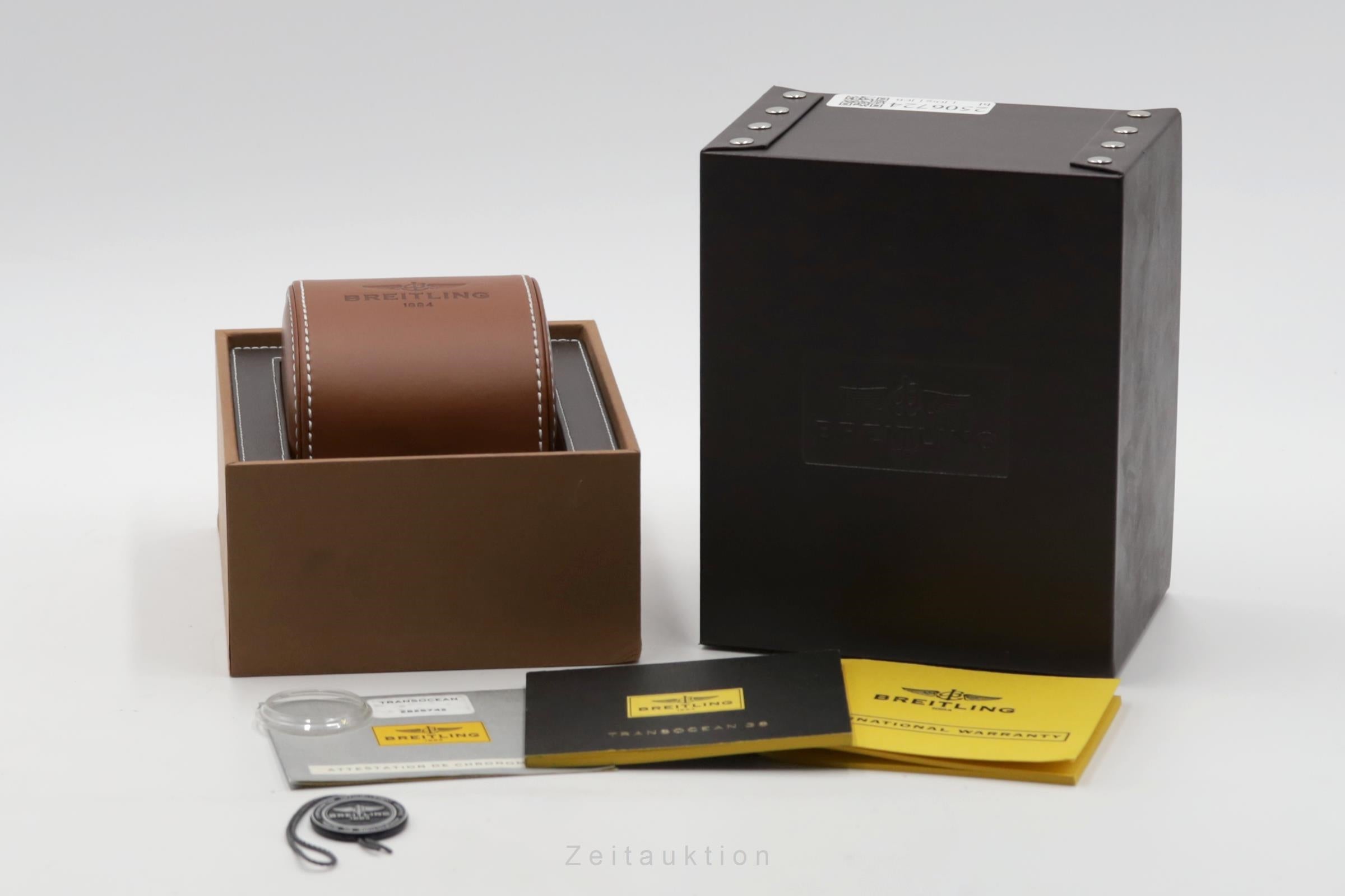 Breitling Transocean acero automático reloj para caballeros A1631012/G781  [2506724]