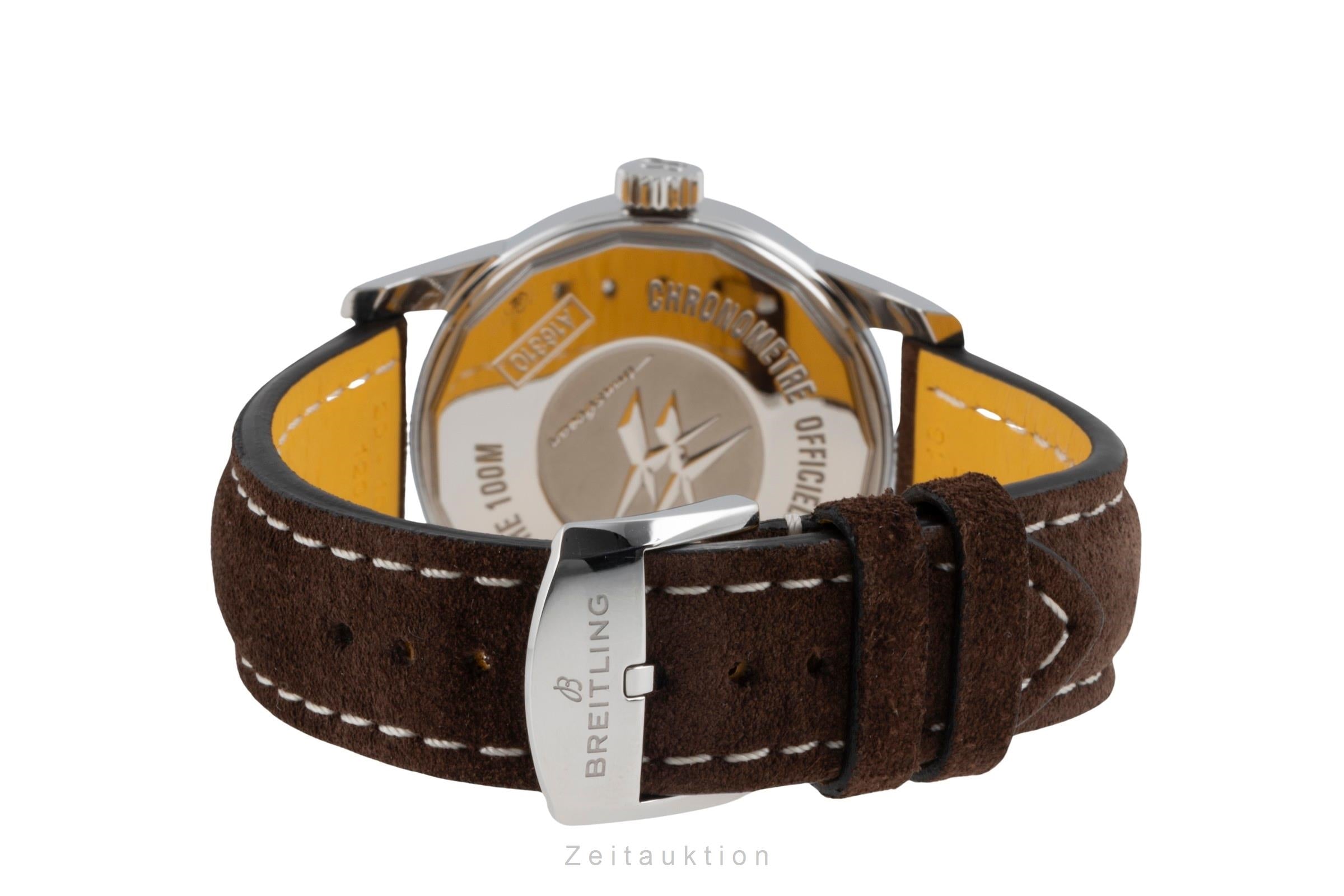 Breitling Transocean acero automático reloj para caballeros A1631012/G781  [2506724]