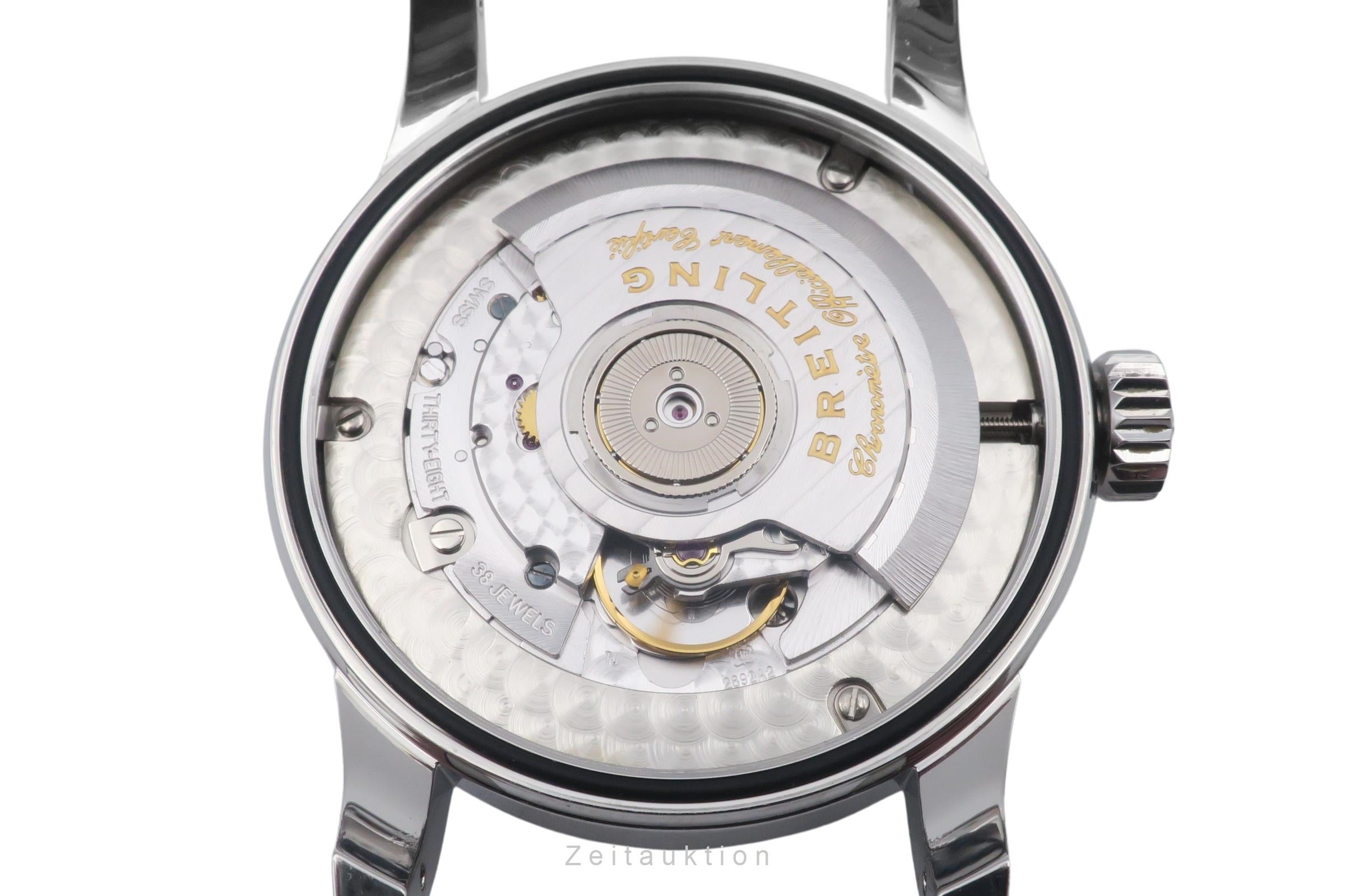 Breitling Transocean acero automático reloj para caballeros A1631012/G781  [2506724]