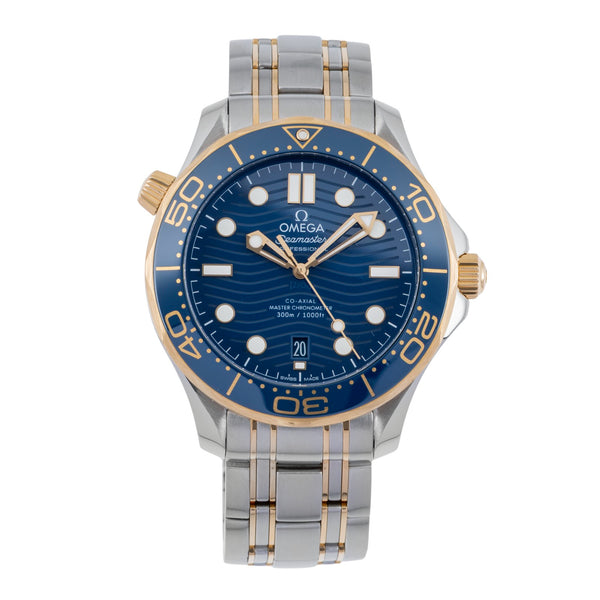 Omega Seamaster acier / or  automatique montre pour hommes 210.20.42.20.03.001 LP: 13800EUR  [2506725]