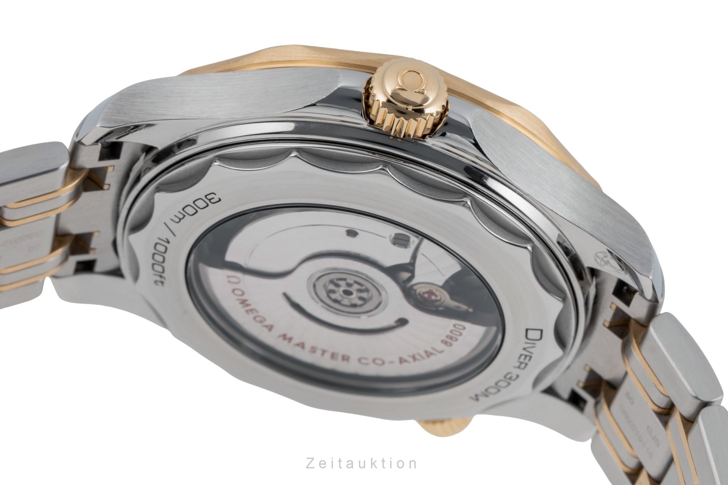 Omega Seamaster acier / or  automatique montre pour hommes 210.20.42.20.03.001 LP: 13800EUR  [2506725]