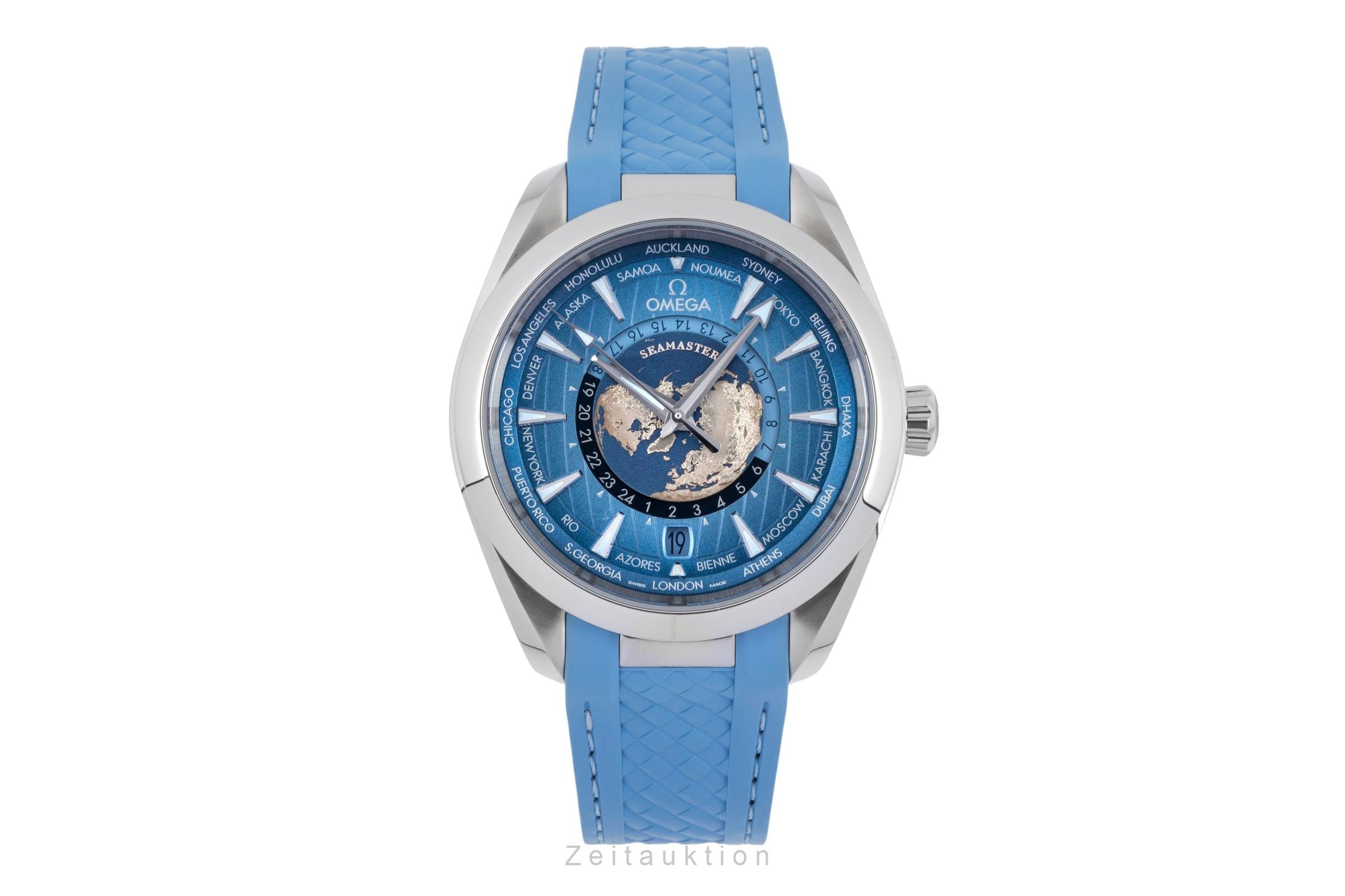 Omega Seamaster acier automatique montre pour hommes 220.12.43.22.03.002 LP: 10800EUR  [2506727]