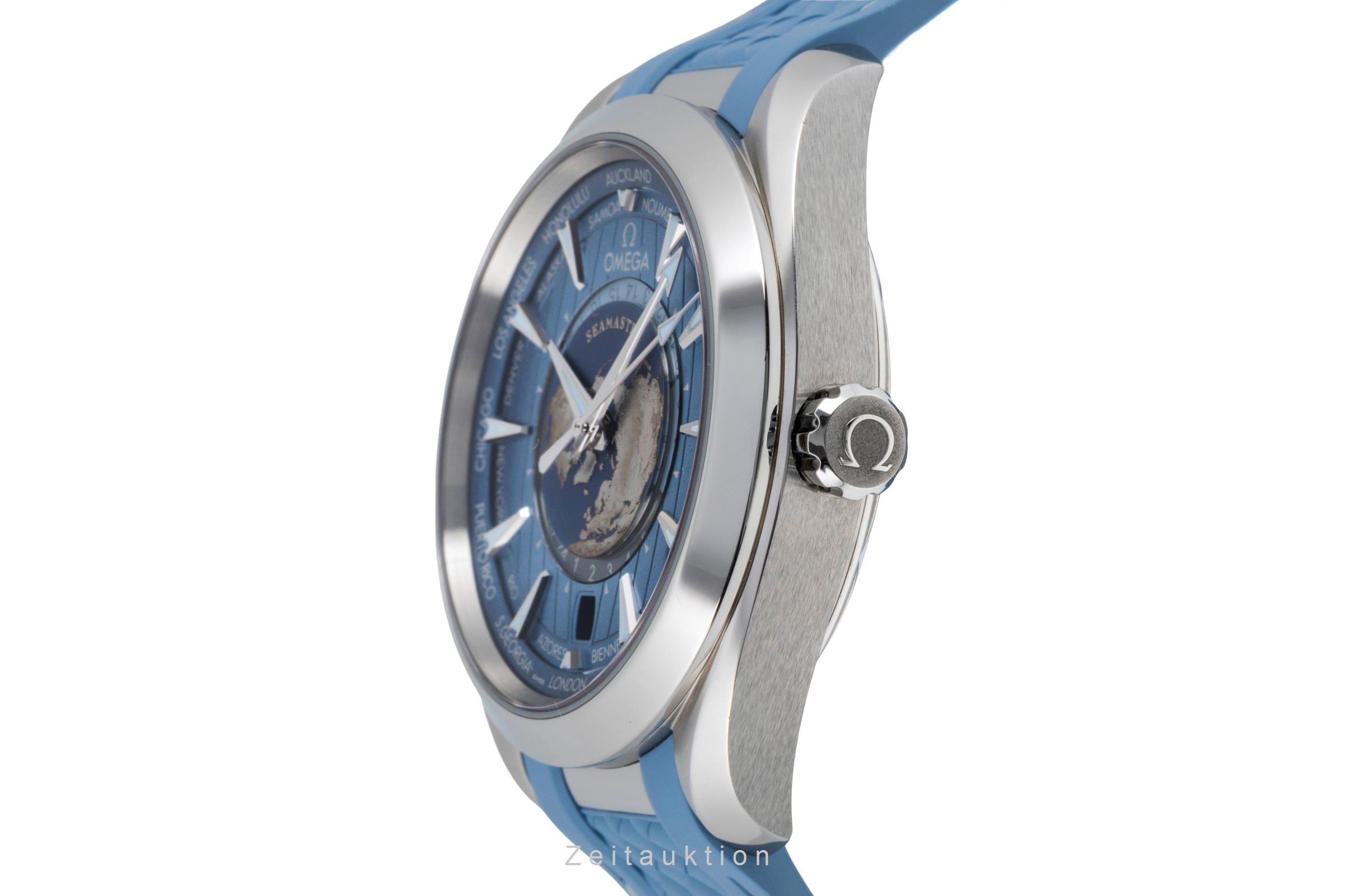 Omega Seamaster acier automatique montre pour hommes 220.12.43.22.03.002 LP: 10800EUR  [2506727]