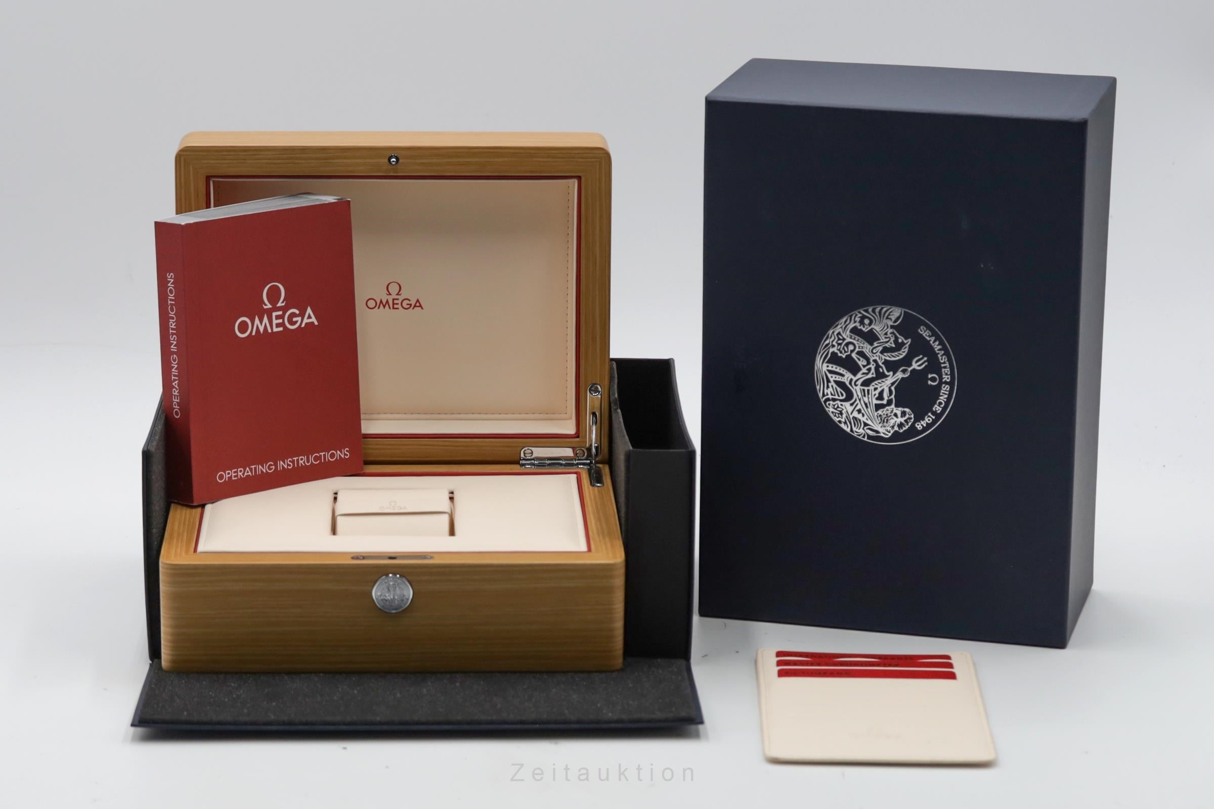 Omega Seamaster acier automatique montre pour hommes 220.12.43.22.03.002 LP: 10800EUR  [2506727]