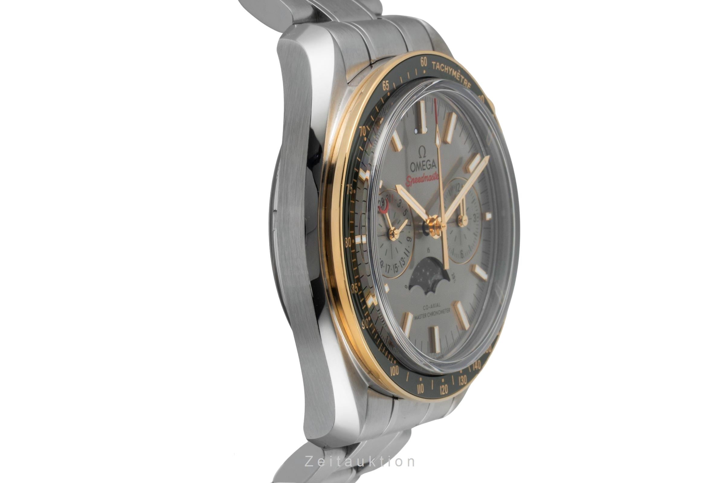 Omega Speedmaster chronograph steel / gold automatic men's watch 304.23.44.52.06.001 LP: 17000EUR  [2506728]