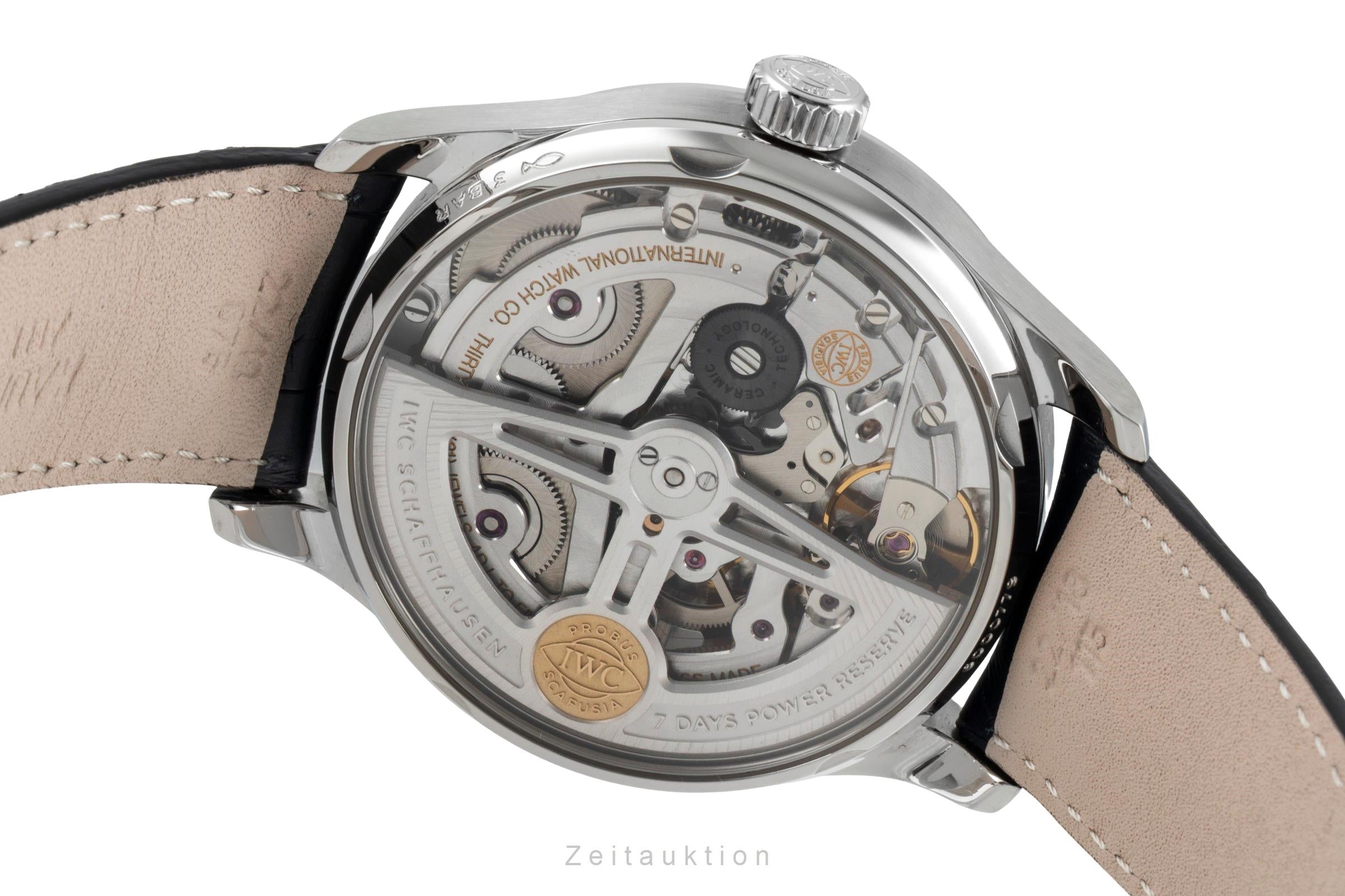 IWC Portugieser acciaio automatismo orologio da uomo IW500705 LP: 14000EUR  [2506730]