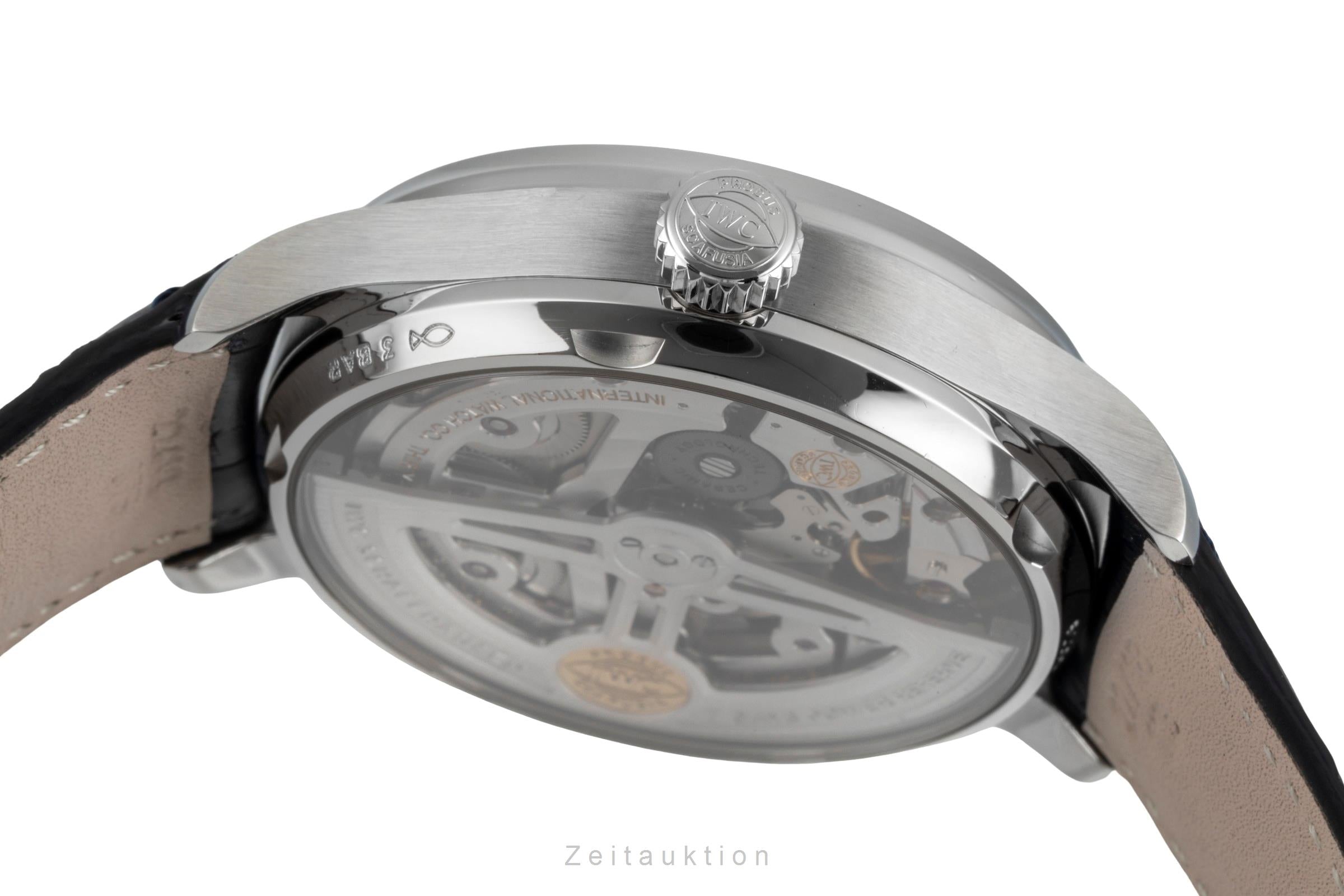 IWC Portugieser acciaio automatismo orologio da uomo IW500705 LP: 14000EUR  [2506730]