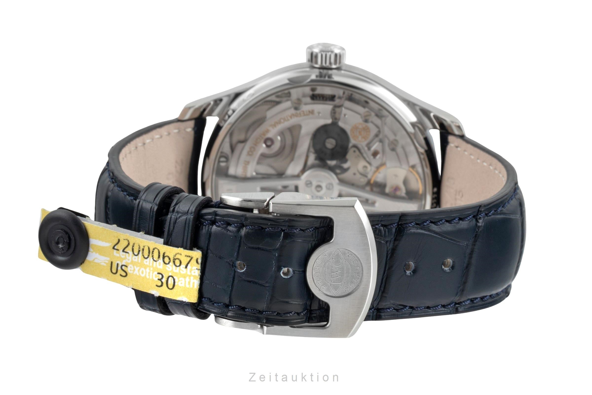 IWC Portugieser acciaio automatismo orologio da uomo IW500705 LP: 14000EUR  [2506730]