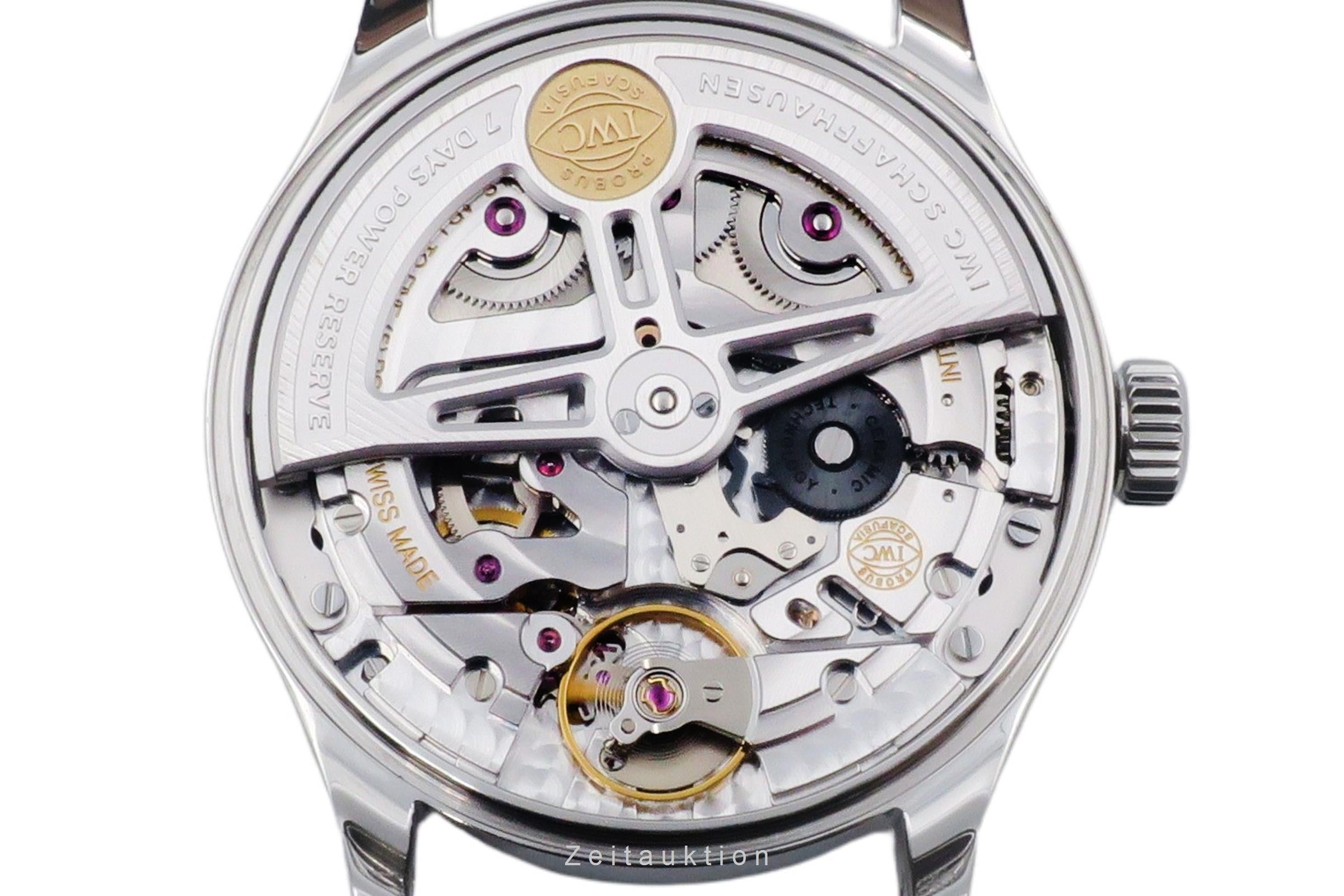 IWC Portugieser acciaio automatismo orologio da uomo IW500705 LP: 14000EUR  [2506730]