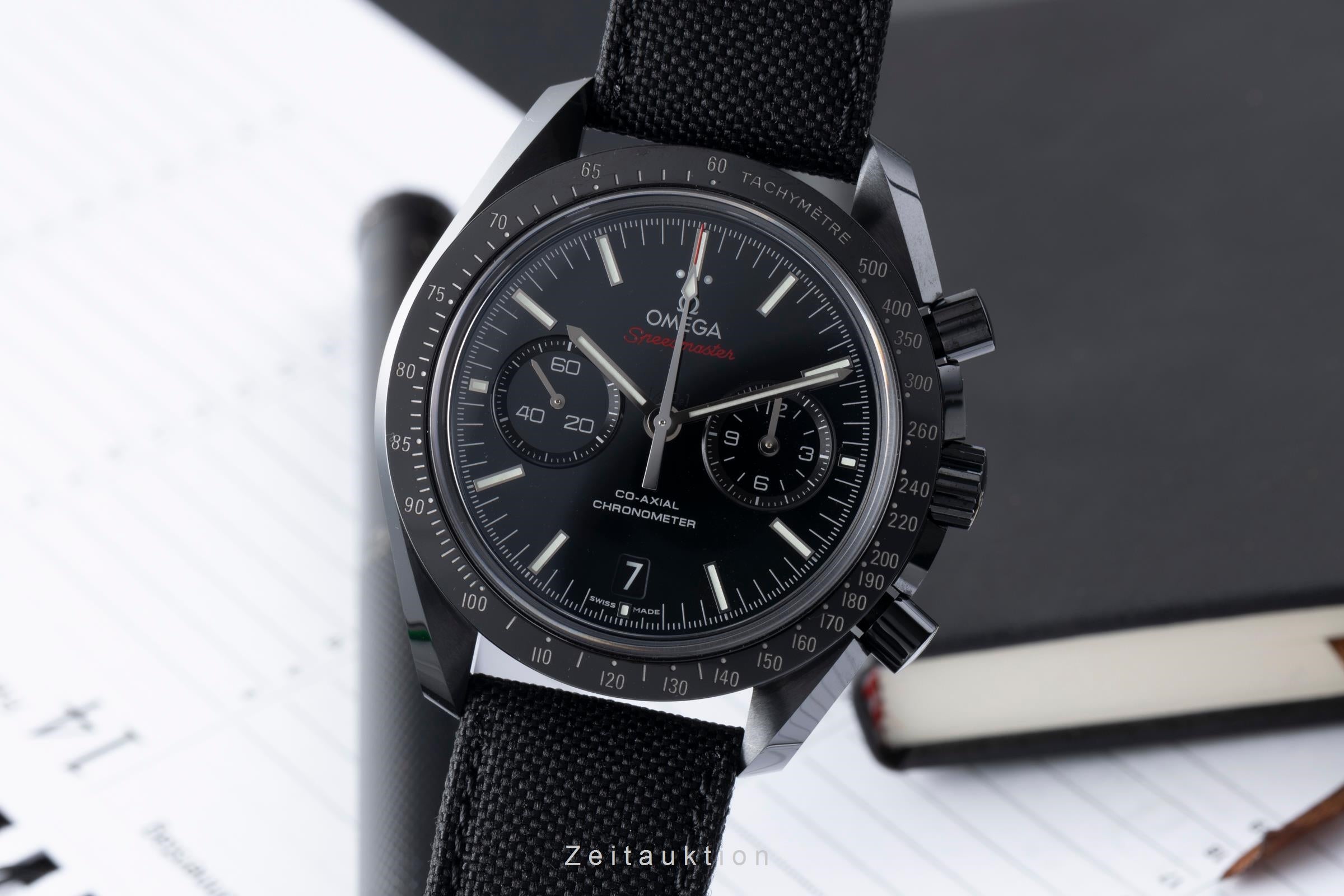Omega Speedmaster Moonwatch chronograph ceramic automatic men's watch 311.92.44.51.01.003 LP: 15200EUR  [2506731]
