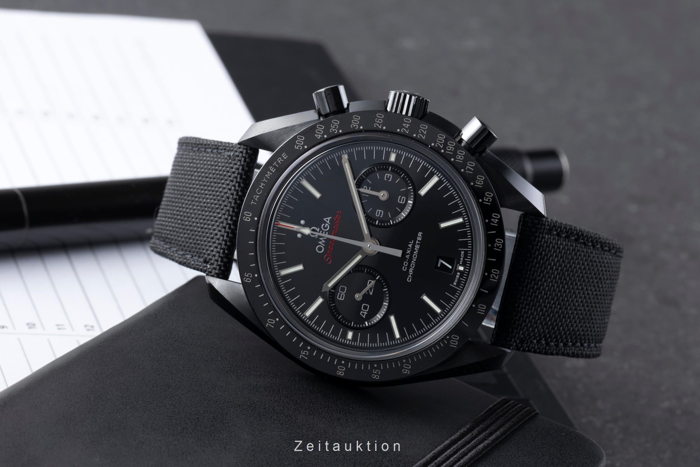 Omega Speedmaster Moonwatch chronograph ceramic automatic men's watch 311.92.44.51.01.003 LP: 15200EUR  [2506731]