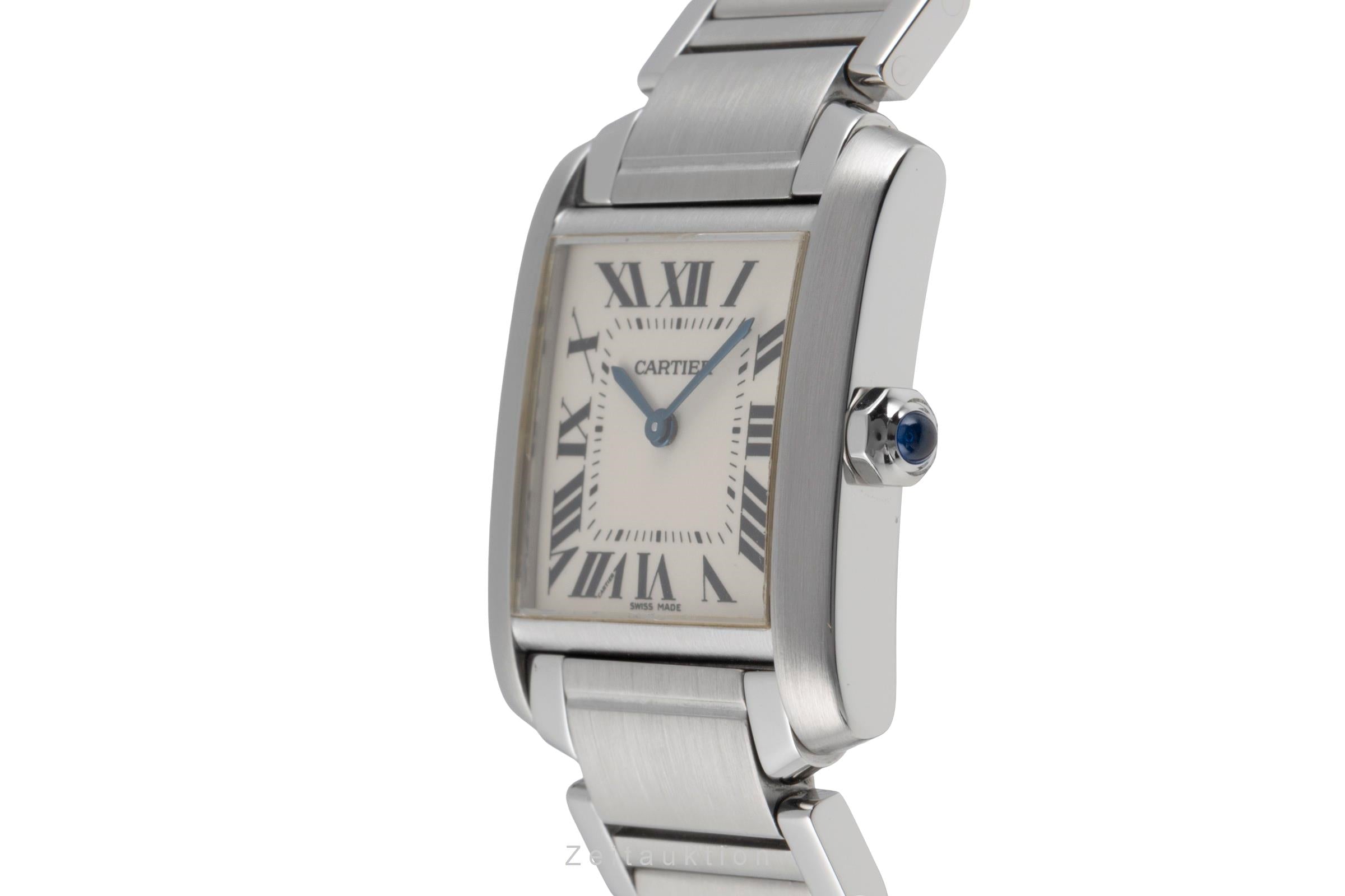 Cartier Tank Francaise acero cuarzo reloj para damas  W51003Q3  [2506732]
