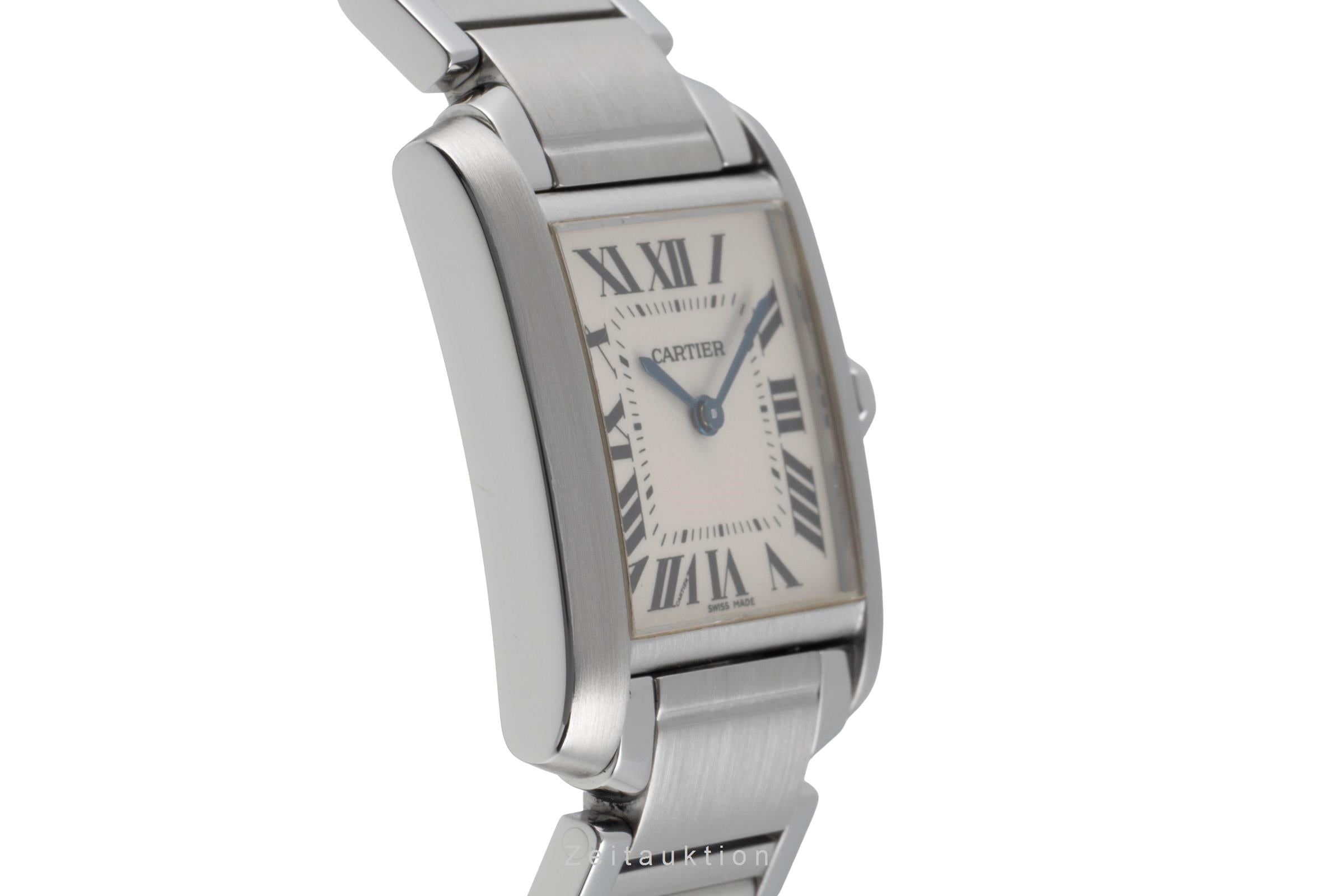 Cartier Tank Francaise acero cuarzo reloj para damas  W51003Q3  [2506732]