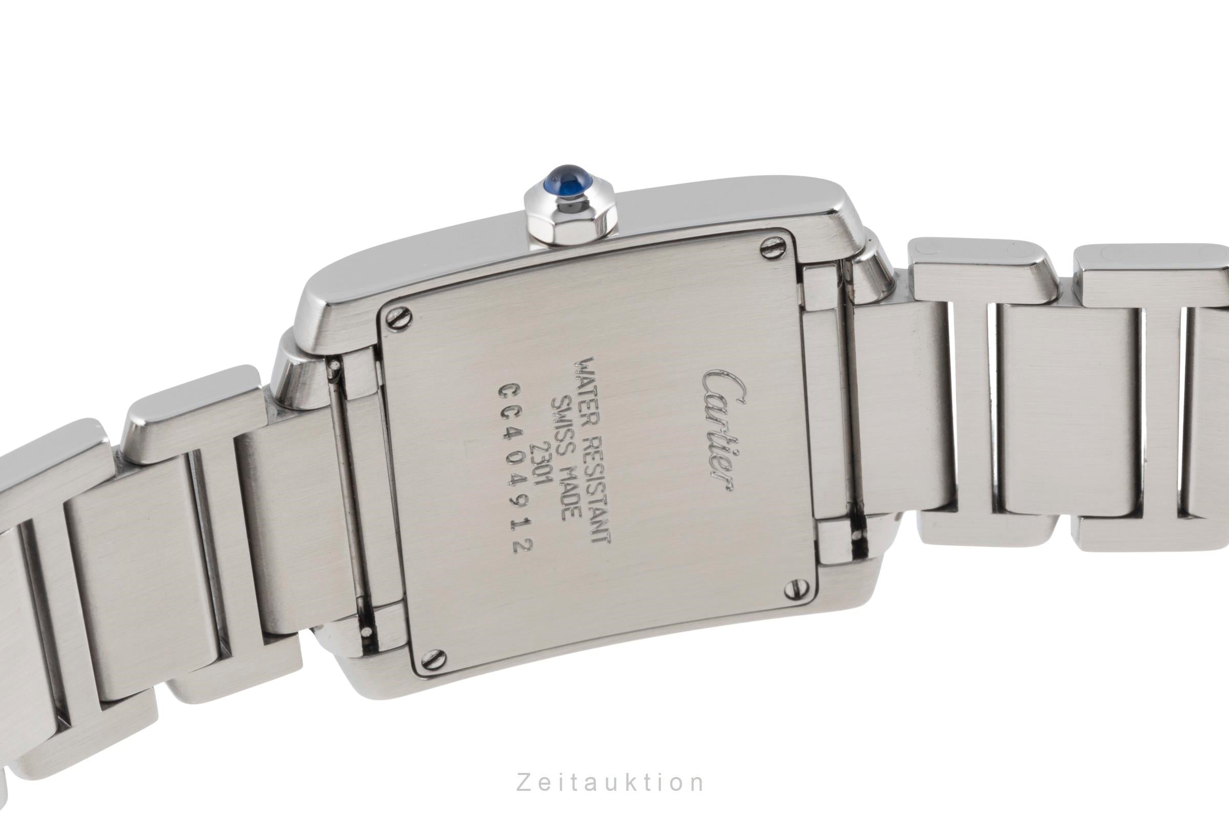 Cartier Tank Francaise acero cuarzo reloj para damas  W51003Q3  [2506732]