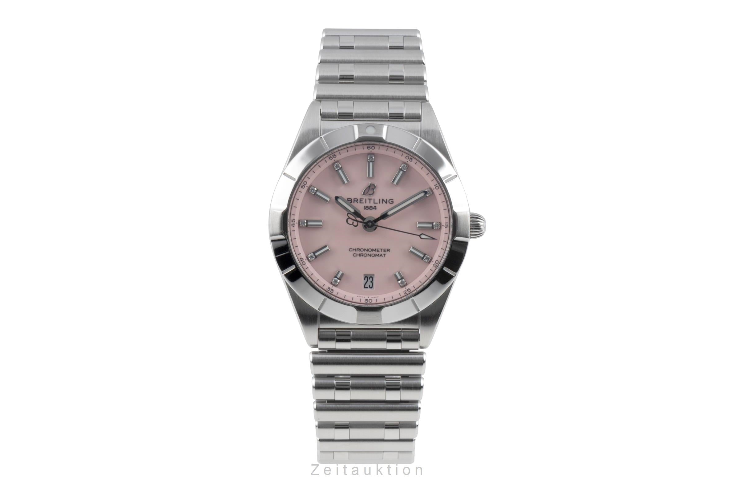 Breitling Chronomat acciaio quarzo orologio da donna A77310 LP: 5200EUR  [2506733]