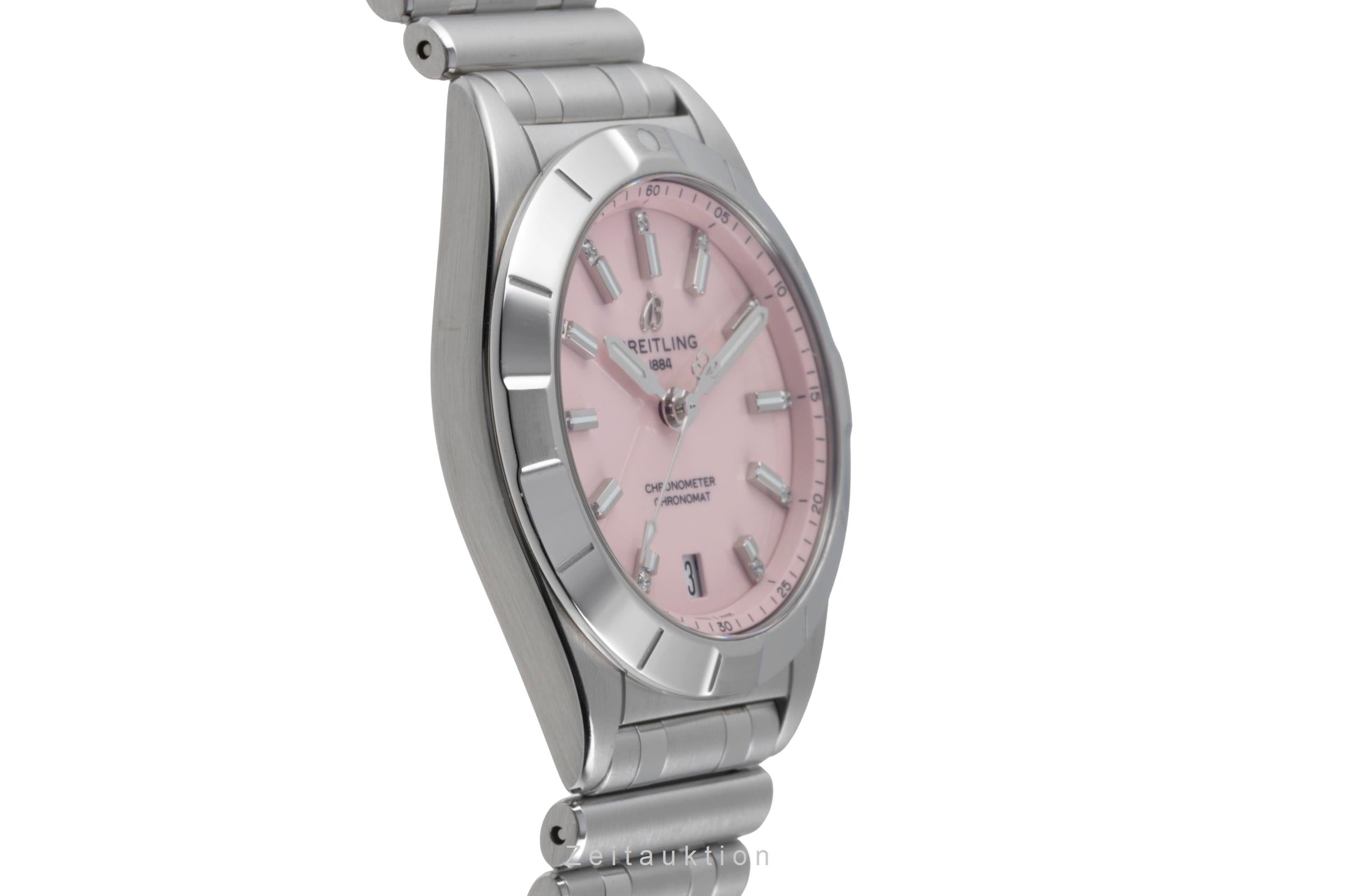 Breitling Chronomat acciaio quarzo orologio da donna A77310 LP: 5200EUR  [2506733]