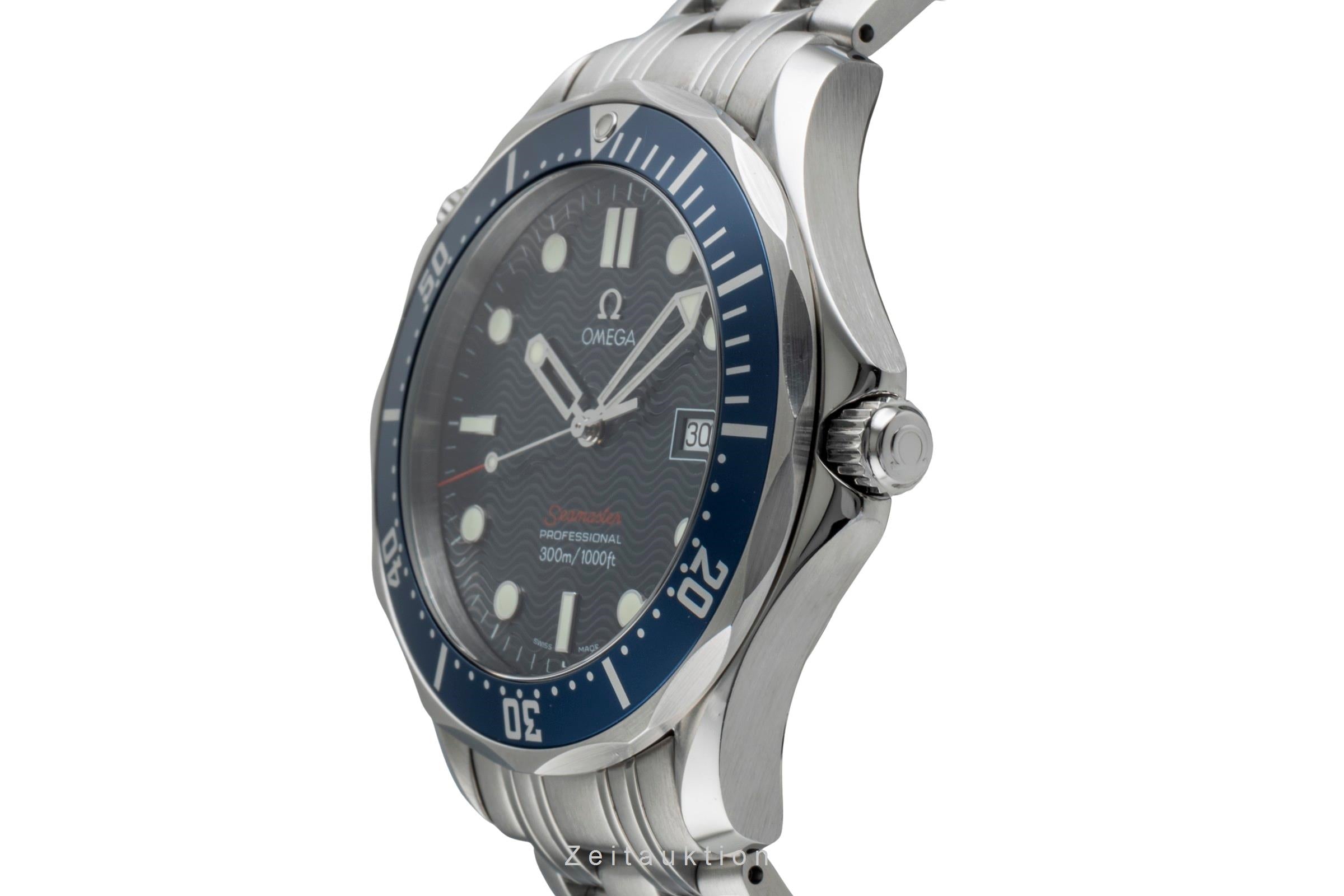 Omega Seamaster steel quartz men's watch 2221.80.00  [2506734]