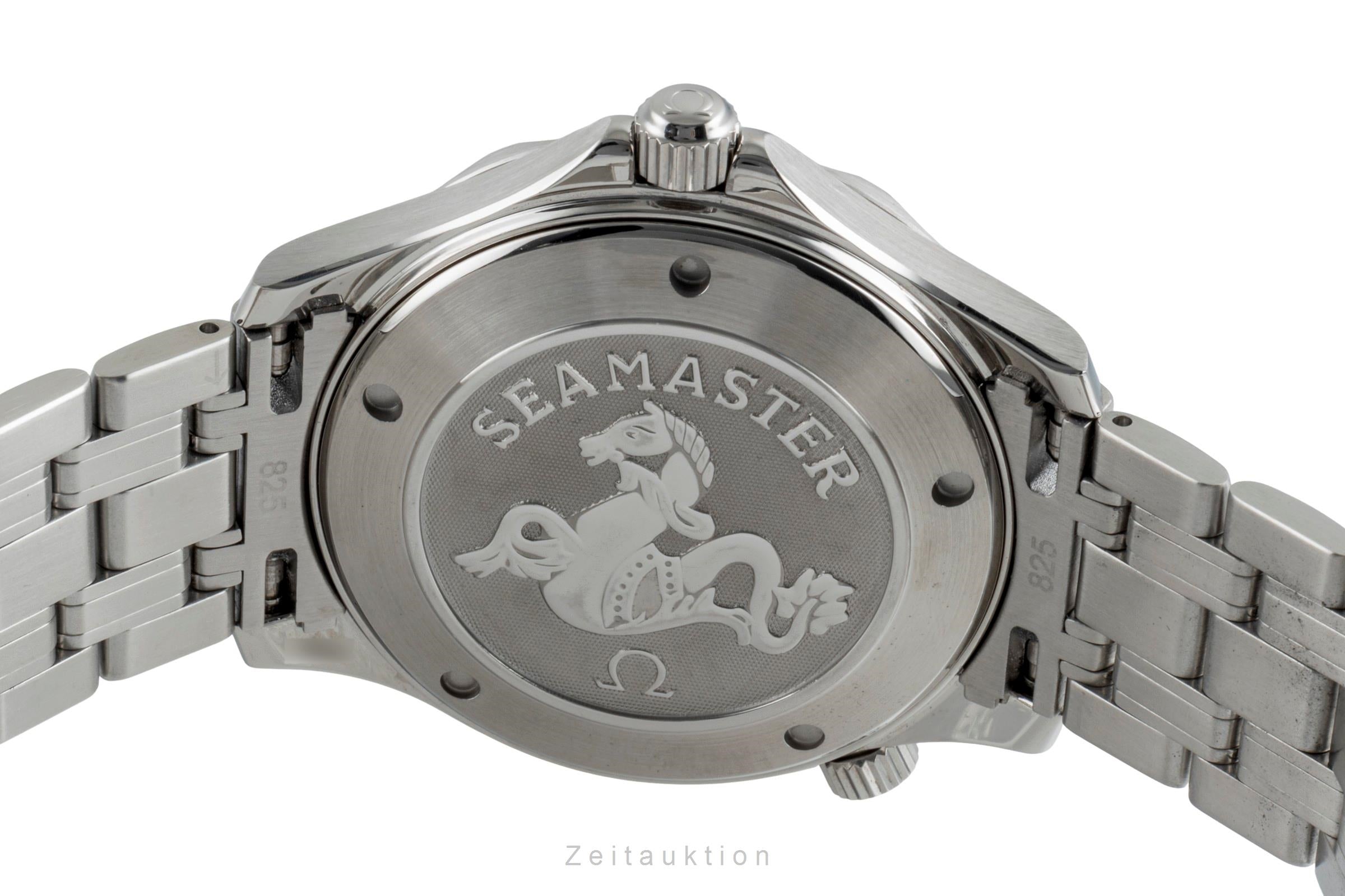 Omega Seamaster steel quartz men's watch 2221.80.00  [2506734]