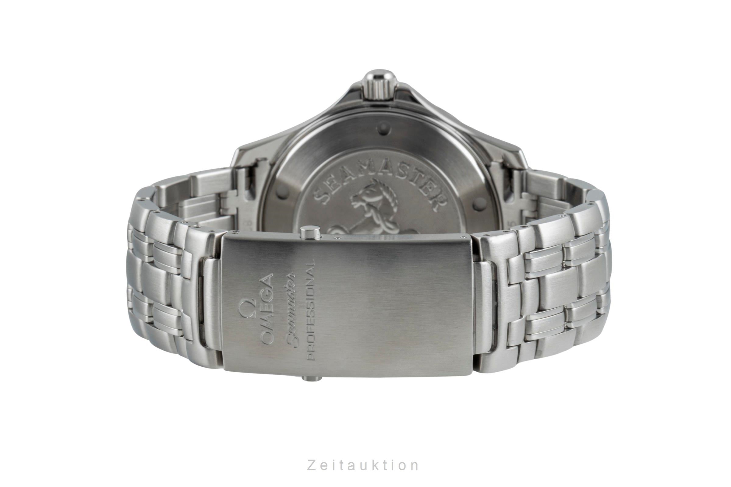 Omega Seamaster steel quartz men's watch 2221.80.00  [2506734]