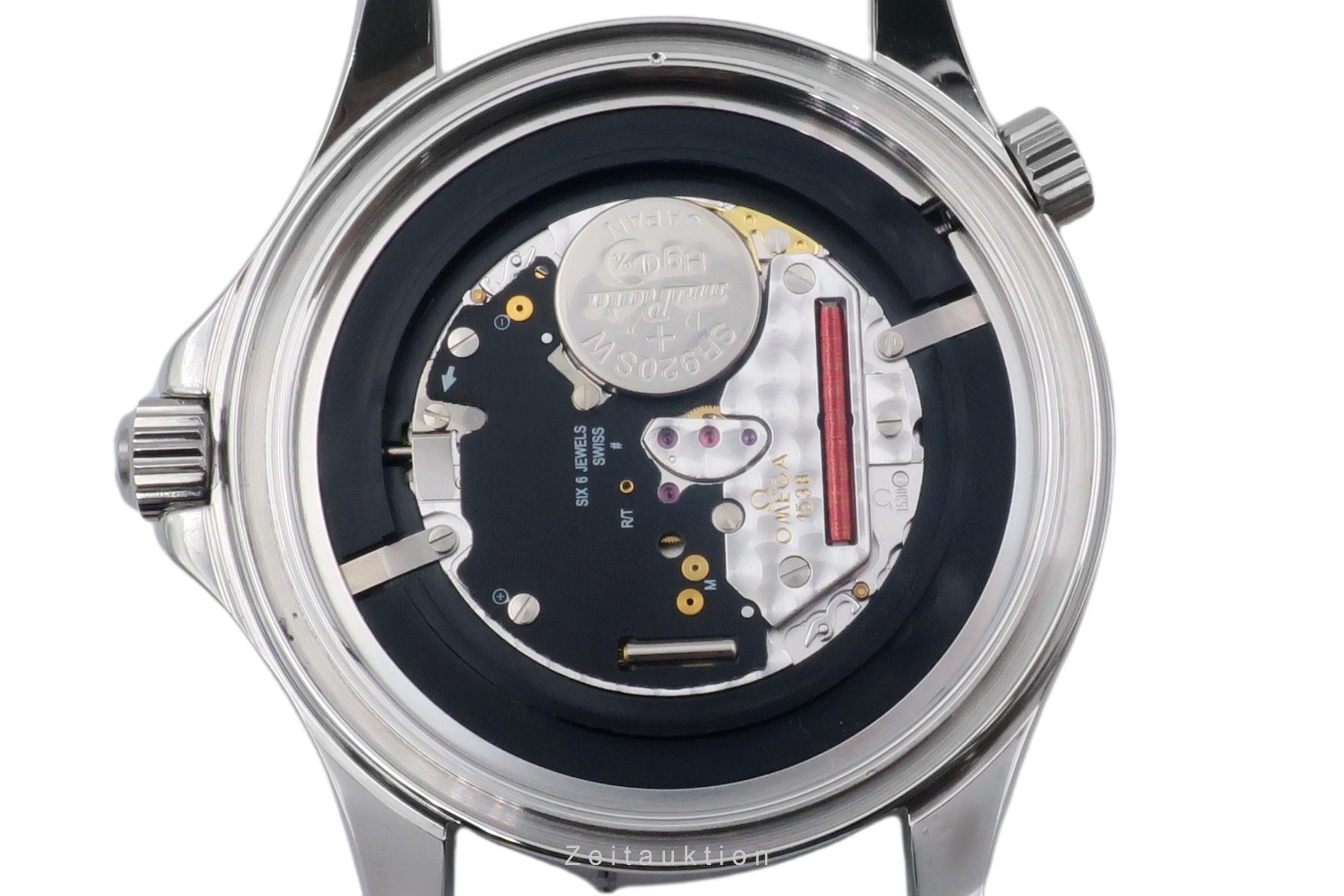 Omega Seamaster steel quartz men's watch 2221.80.00  [2506734]
