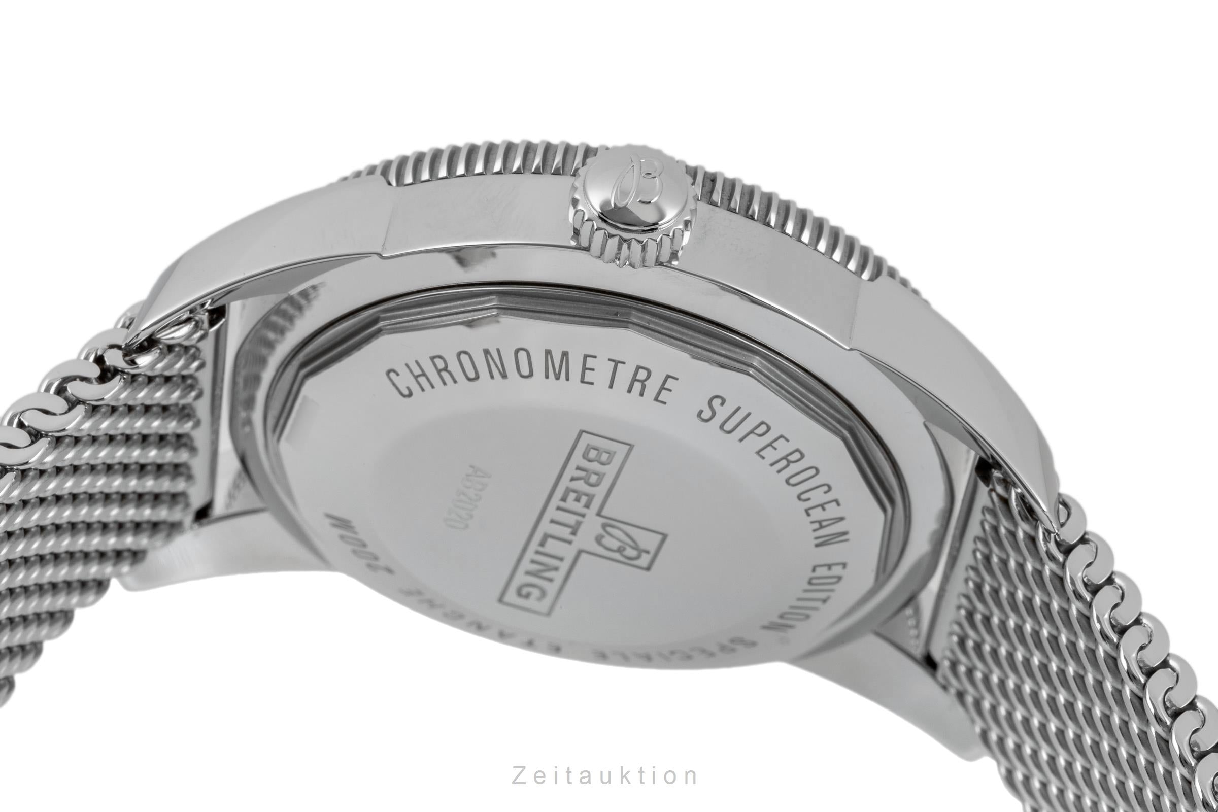 Breitling Superocean Heritage II 46 acier automatique montre pour hommes AB2020121B1A1 LP: 6050EUR  [2506735]