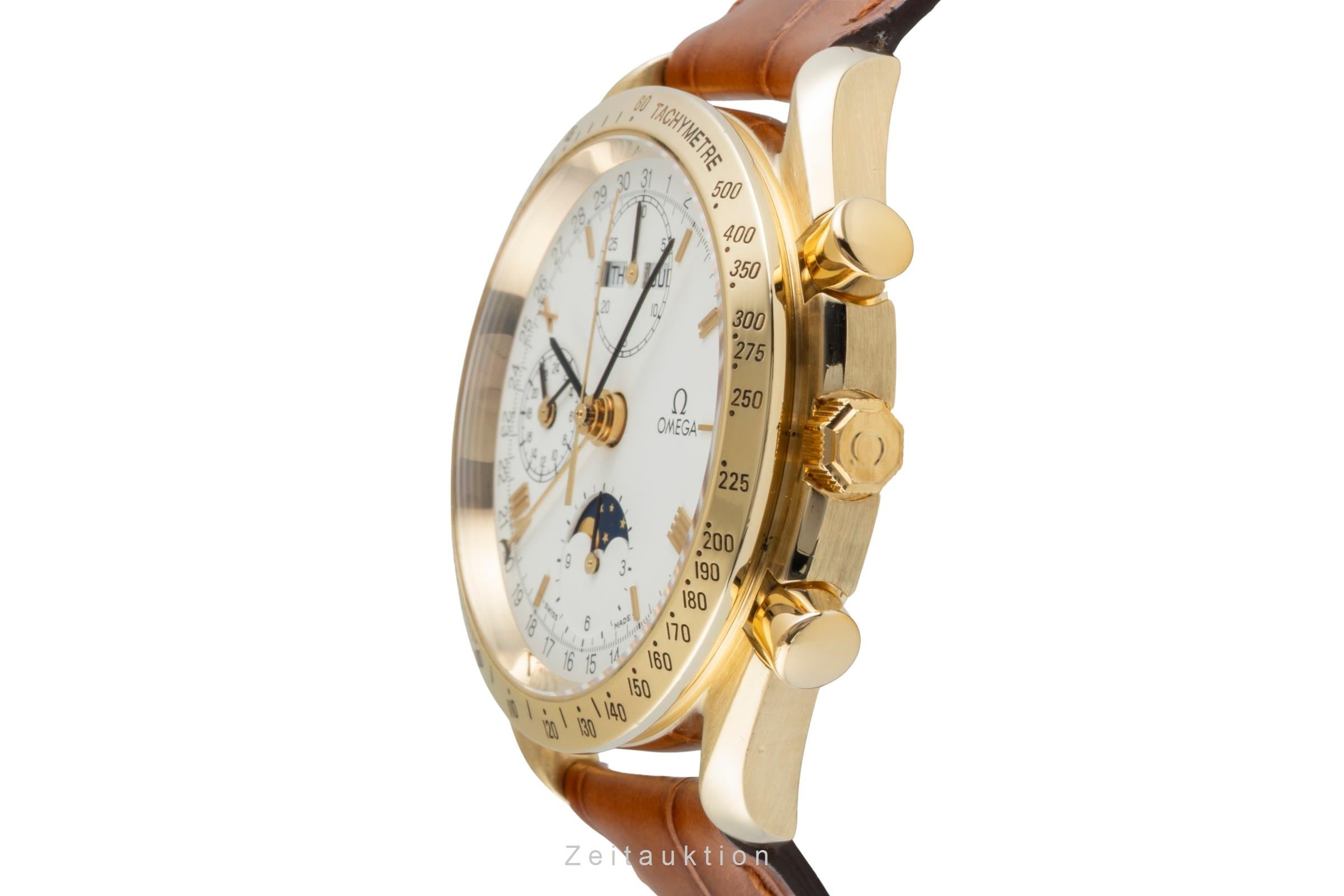 Omega Speedmaster chronograph 18 ct gold automatic men's watch 3131.20  [2506737]