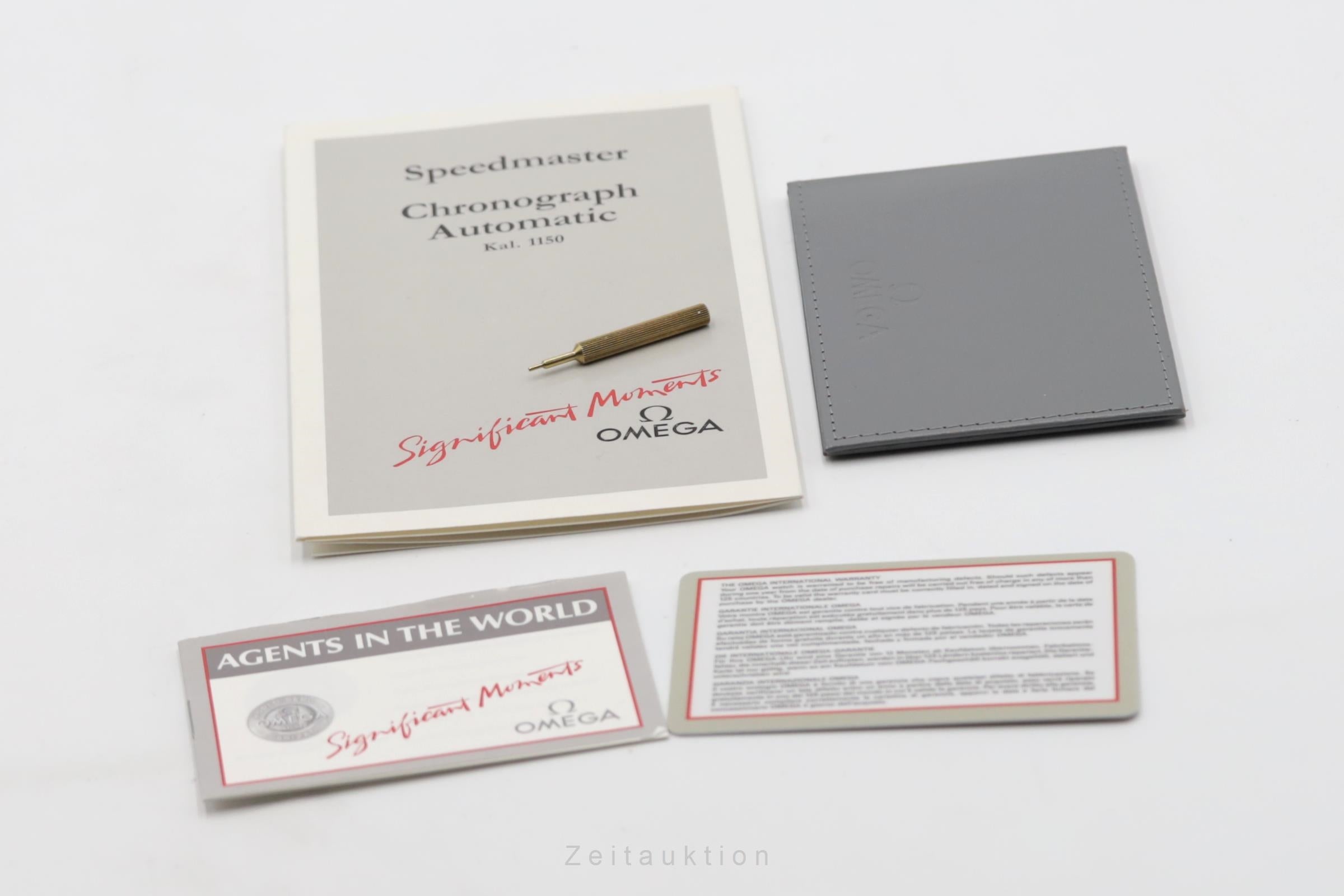 Omega Speedmaster chronograph 18 ct gold automatic men's watch 3131.20  [2506737]