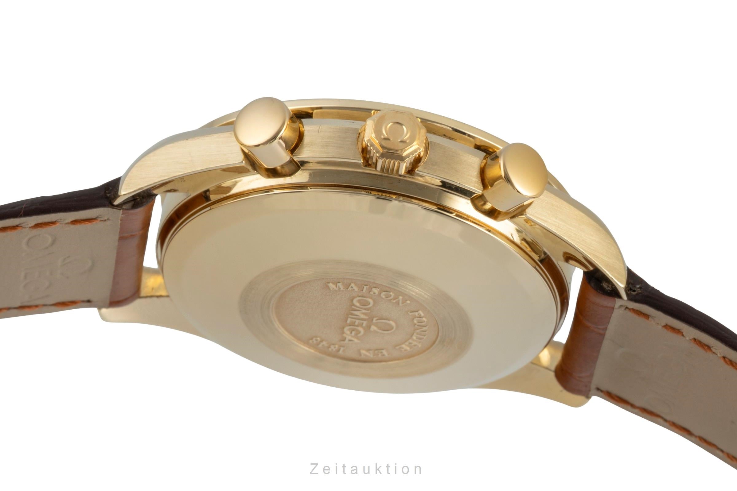 Omega Speedmaster chronograph 18 ct gold automatic men's watch 3131.20  [2506737]