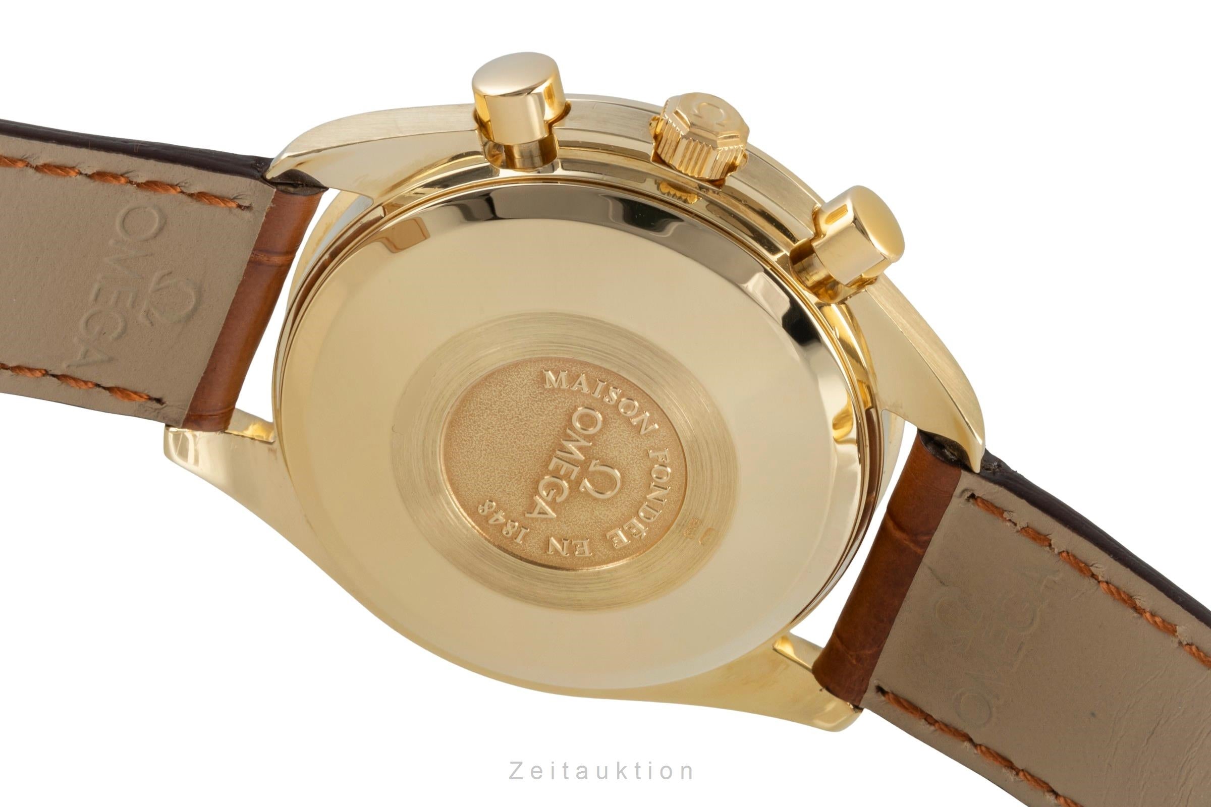 Omega Speedmaster chronograph 18 ct gold automatic men's watch 3131.20  [2506737]