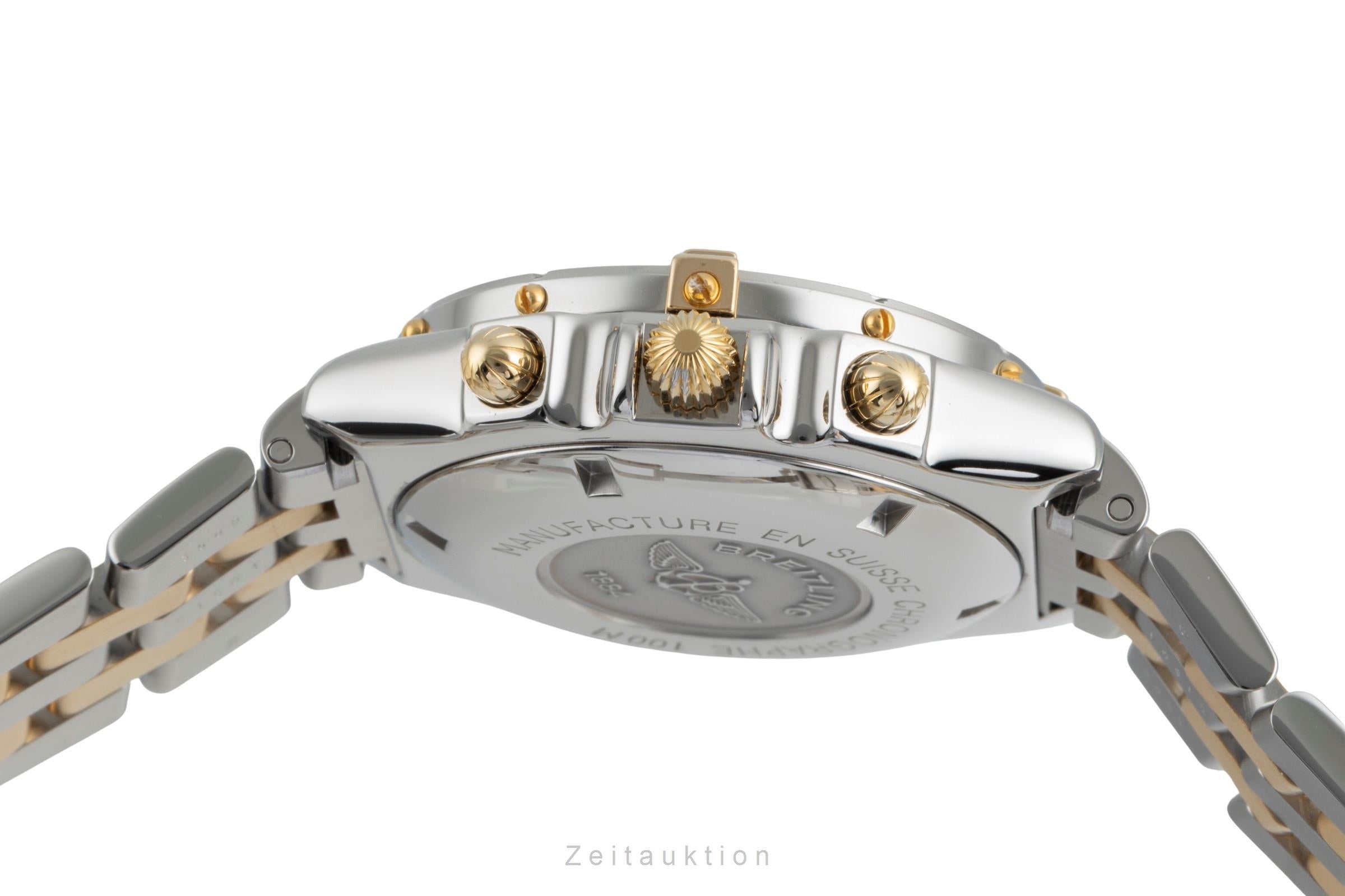 Breitling Crosswind Chronograph Stahl / Gold Automatik Herrenuhr B13055  [2506738]