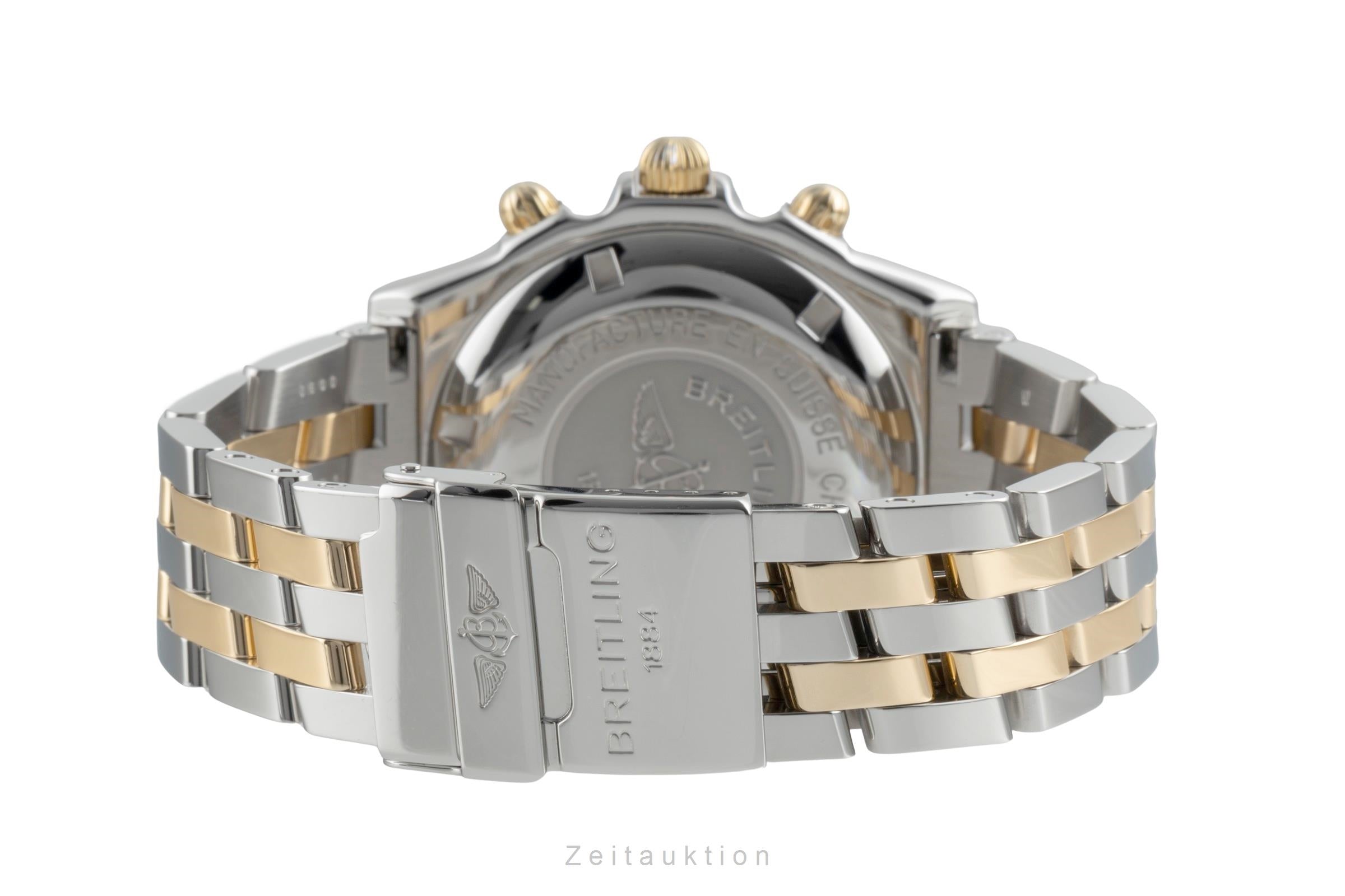 Breitling Crosswind Chronograph Stahl / Gold Automatik Herrenuhr B13055  [2506738]