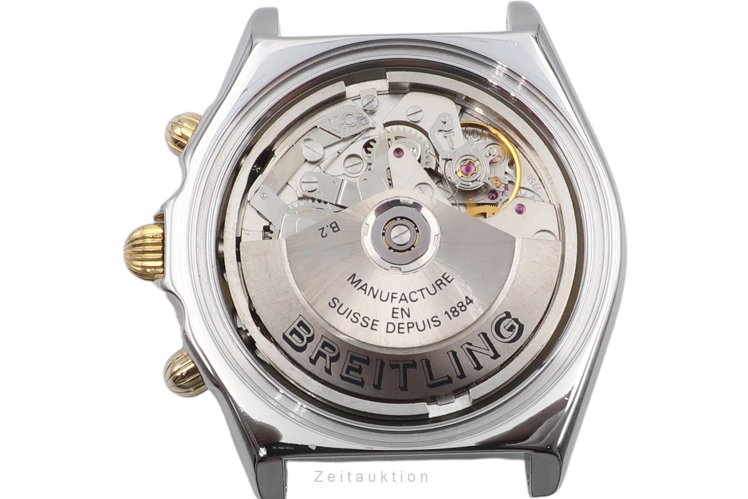 Breitling Crosswind Chronograph Stahl / Gold Automatik Herrenuhr B13055  [2506738]