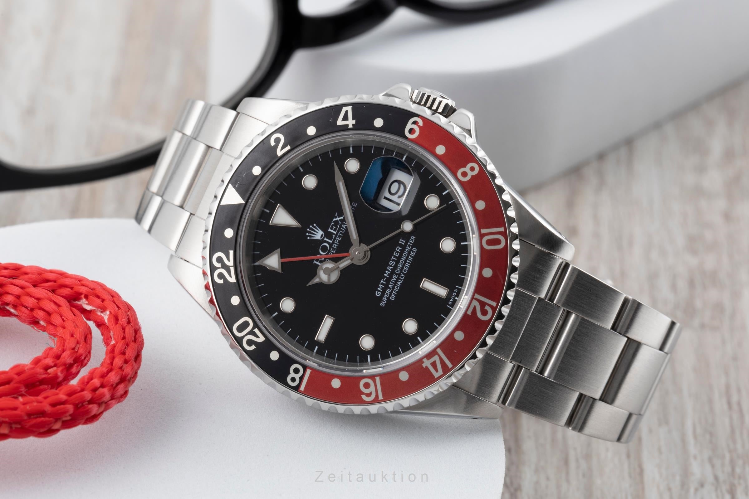 Rolex GMT-Master II acier automatique montre pour hommes 16710  [2506740]
