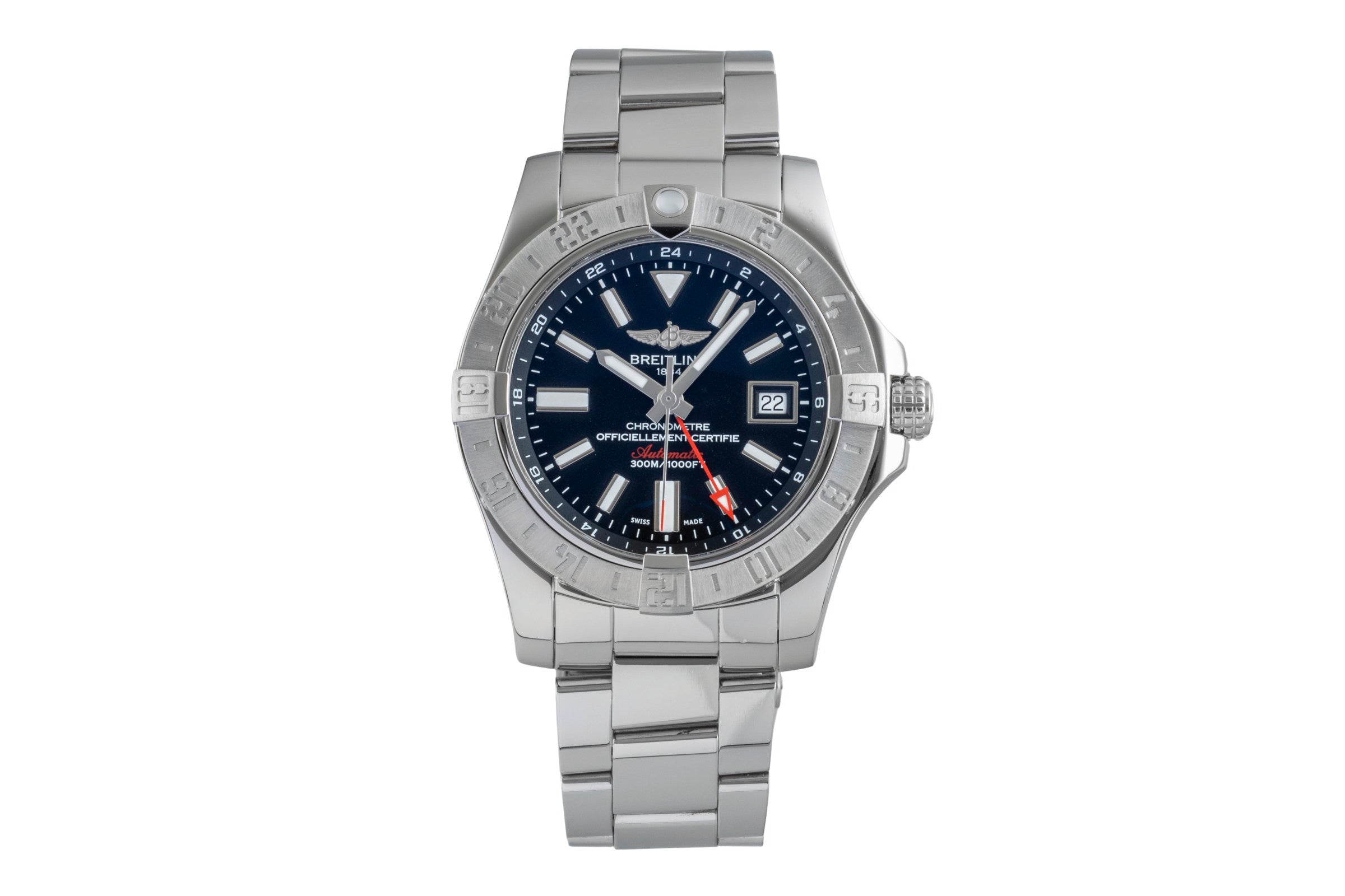 Breitling Avenger II GMT steel automatic men's watch A32390111B1A1  [2506741]