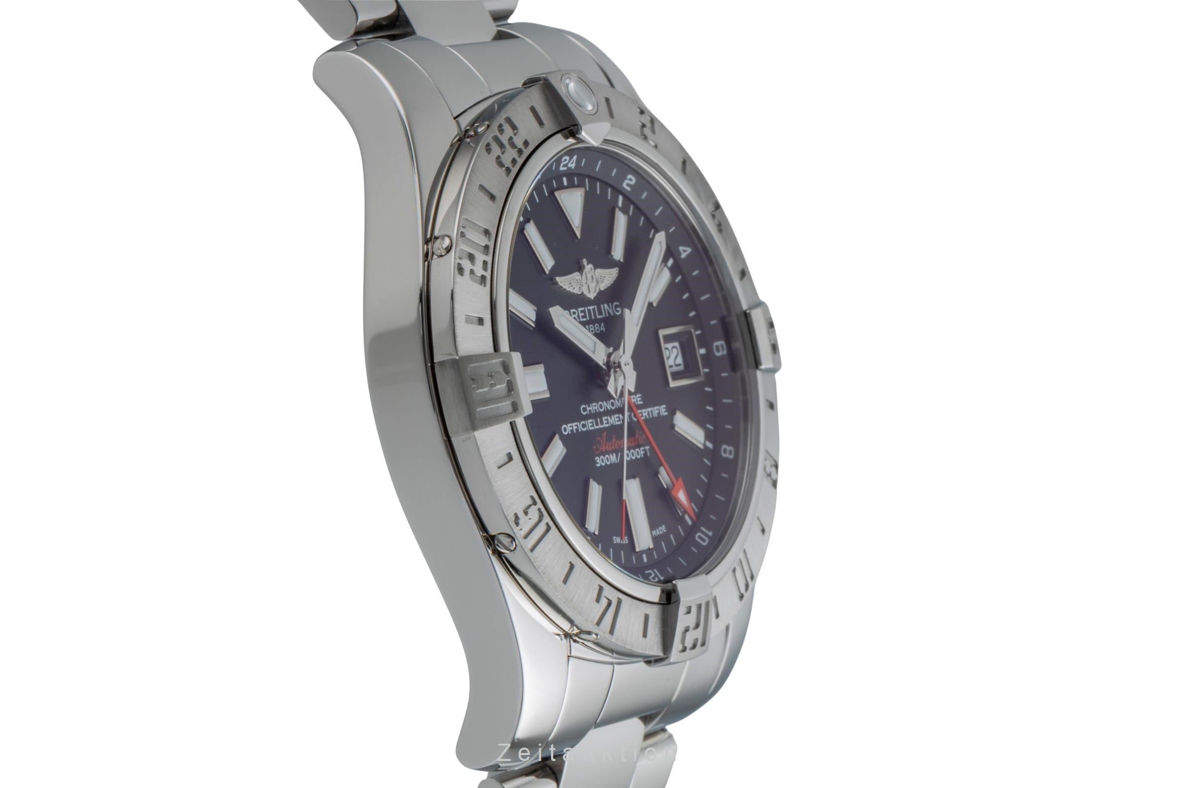 Breitling Avenger II GMT Stahl Automatik Herrenuhr Ref. A32390111B1A1 B&P 2020 [2506741]