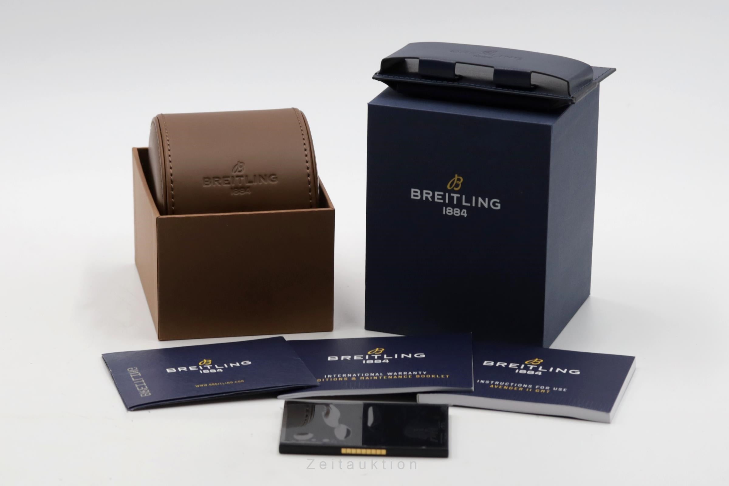 Breitling Avenger II GMT Stahl Automatik Herrenuhr Ref. A32390111B1A1 B&P 2020 [2506741]