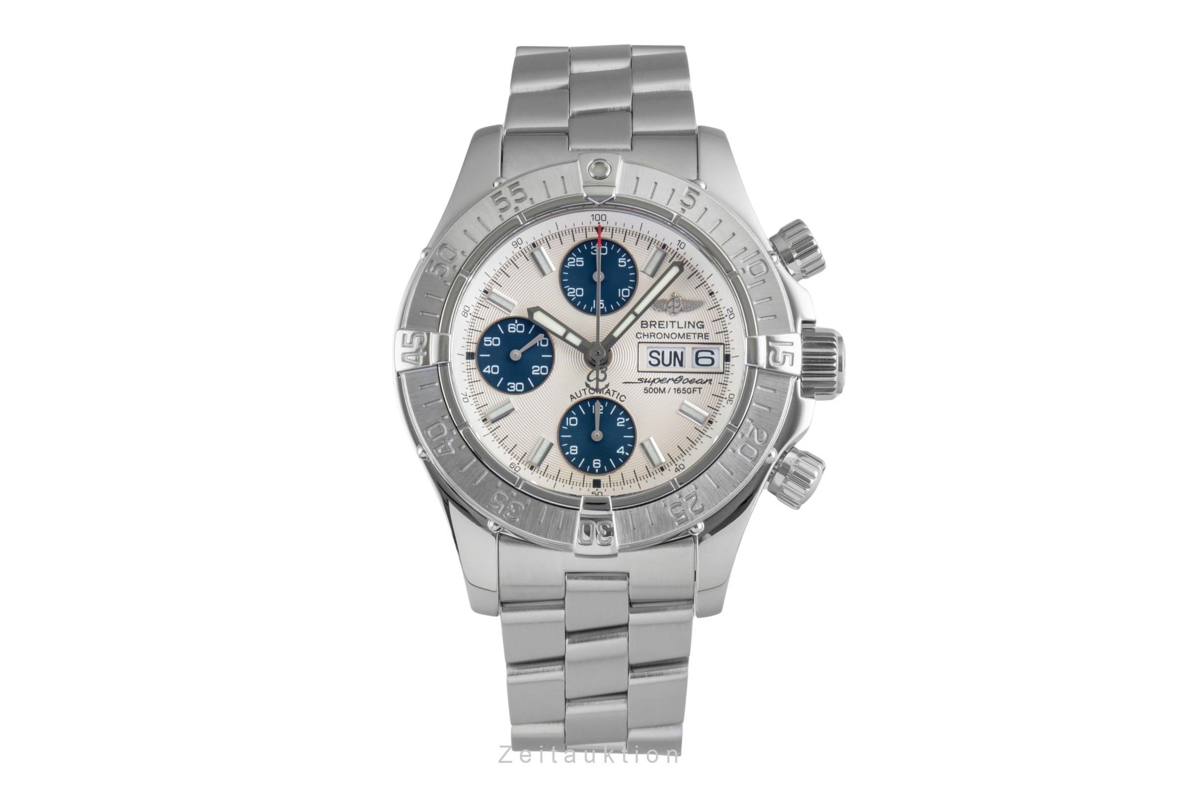 Breitling Superocean Chronograph Stahl Automatik Herrenuhr Ref. A13340 [2506744]