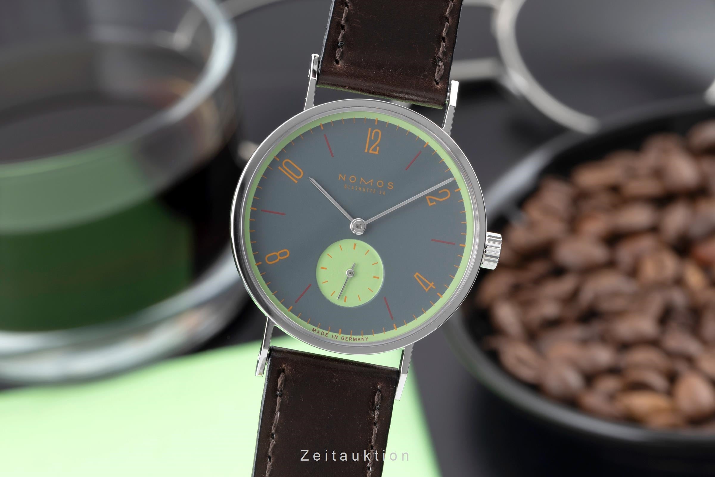 Nomos Tangente steel manual winding Kal. Alpha Ref. Tangente Super