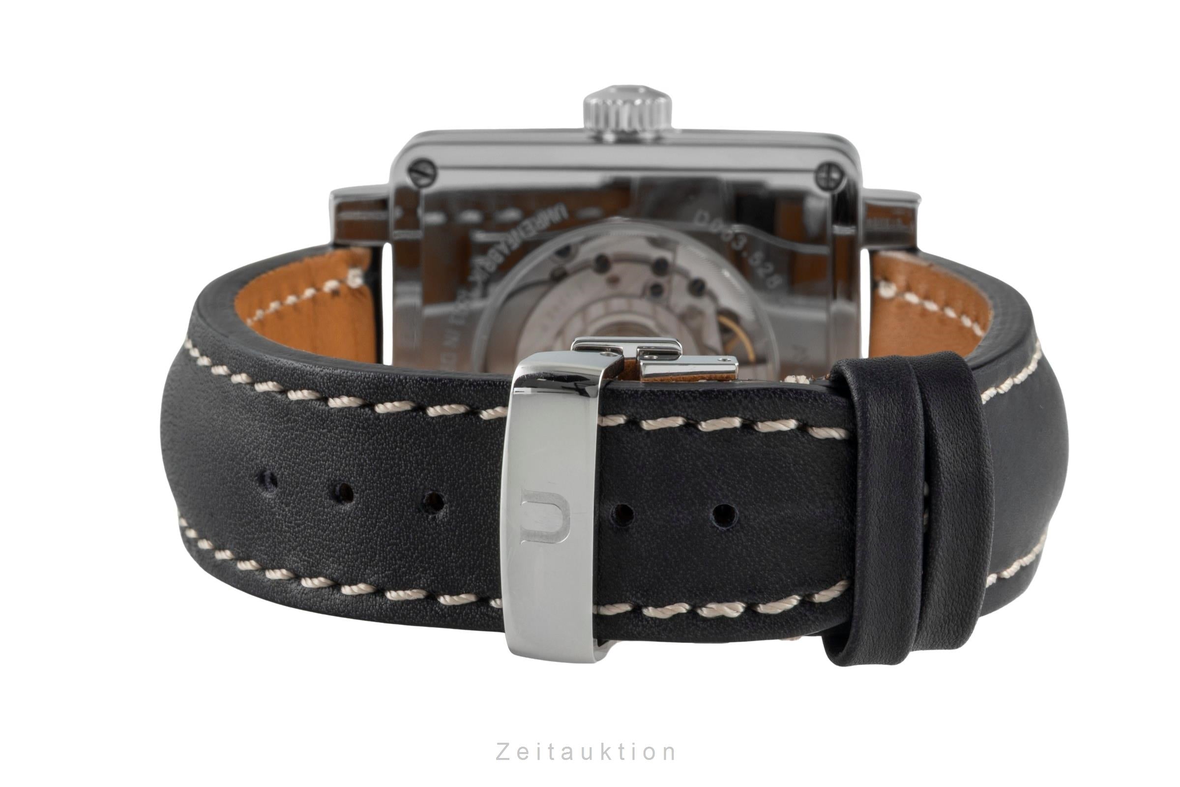 Union Glashütte Averin Stahl Automatik Herrenuhr Ref D003.528.16.051.01 B&P 2011 [2506748]