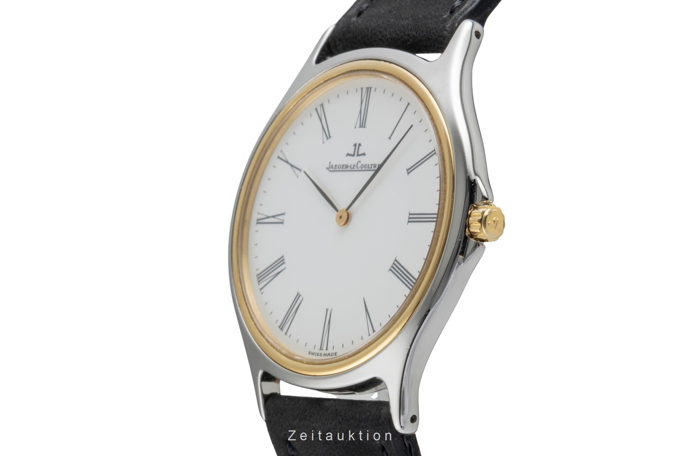 Jaeger LeCoultre Heraion Stahl / Gold Quarz Herrenuhr Ref. 112.5.08 Klassiker [2506749]