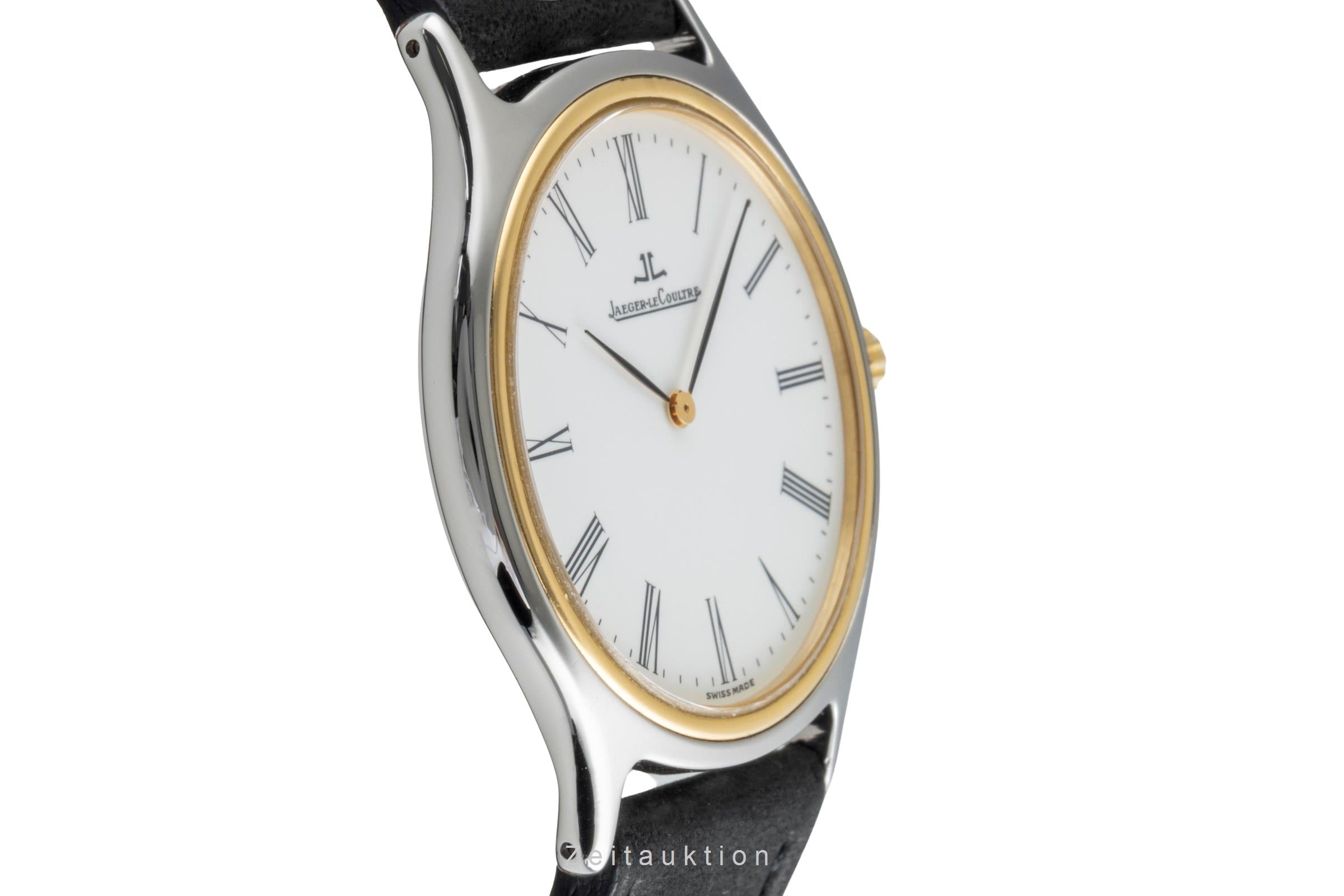 Jaeger LeCoultre Heraion Stahl / Gold Quarz Herrenuhr Ref. 112.5.08 Klassiker [2506749]