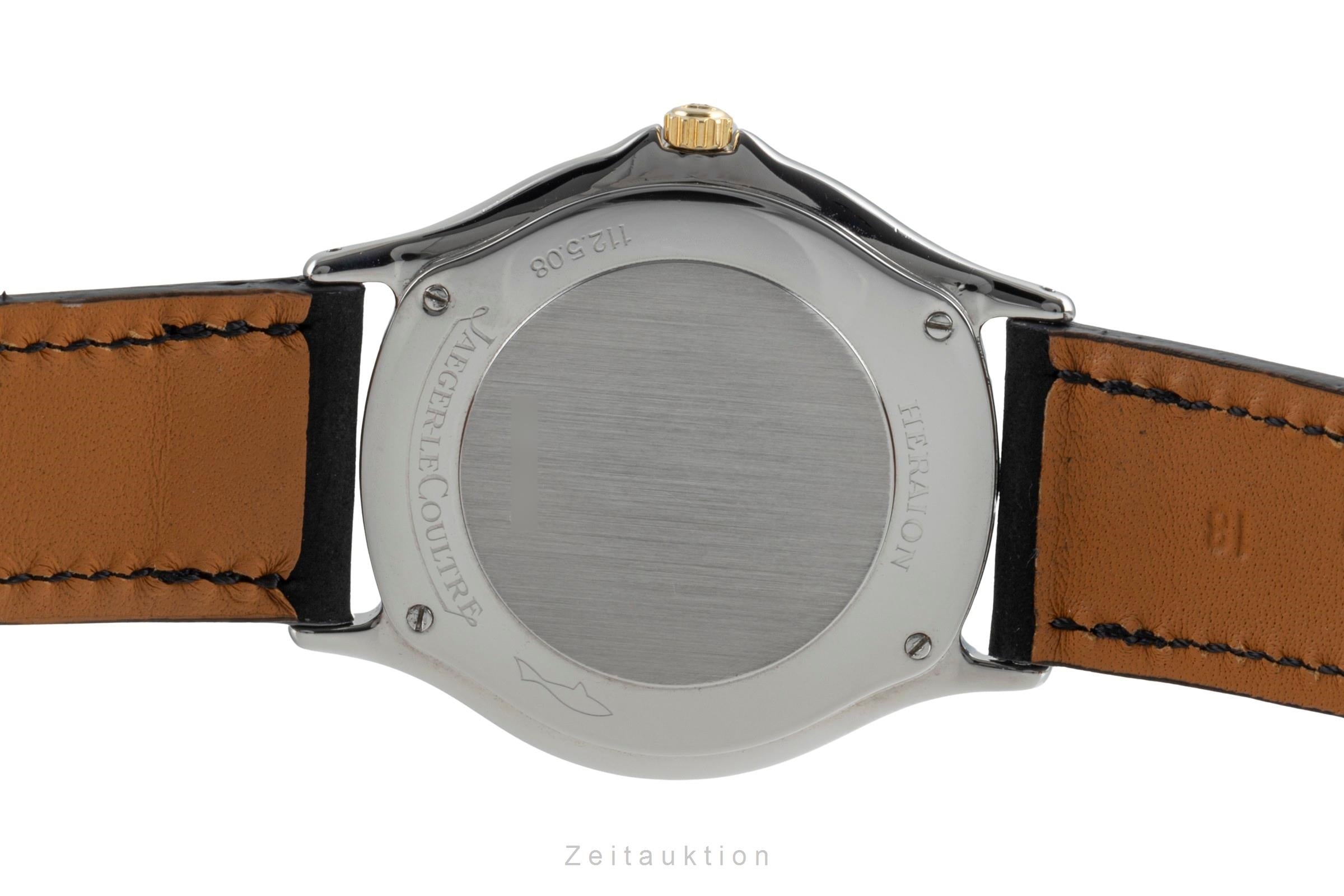 Jaeger LeCoultre Heraion Stahl / Gold Quarz Herrenuhr Ref. 112.5.08 Klassiker [2506749]