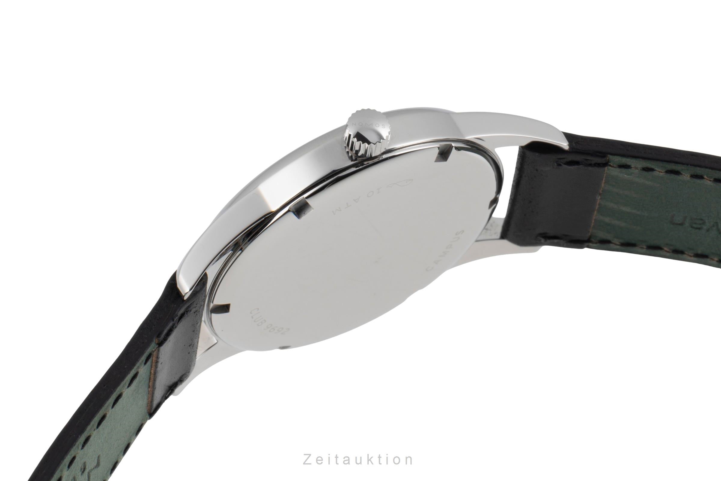 Nomos Club Campus 38 Blue Purple Stahl Handaufzug Ref. 730 Klassiker  [2506750]