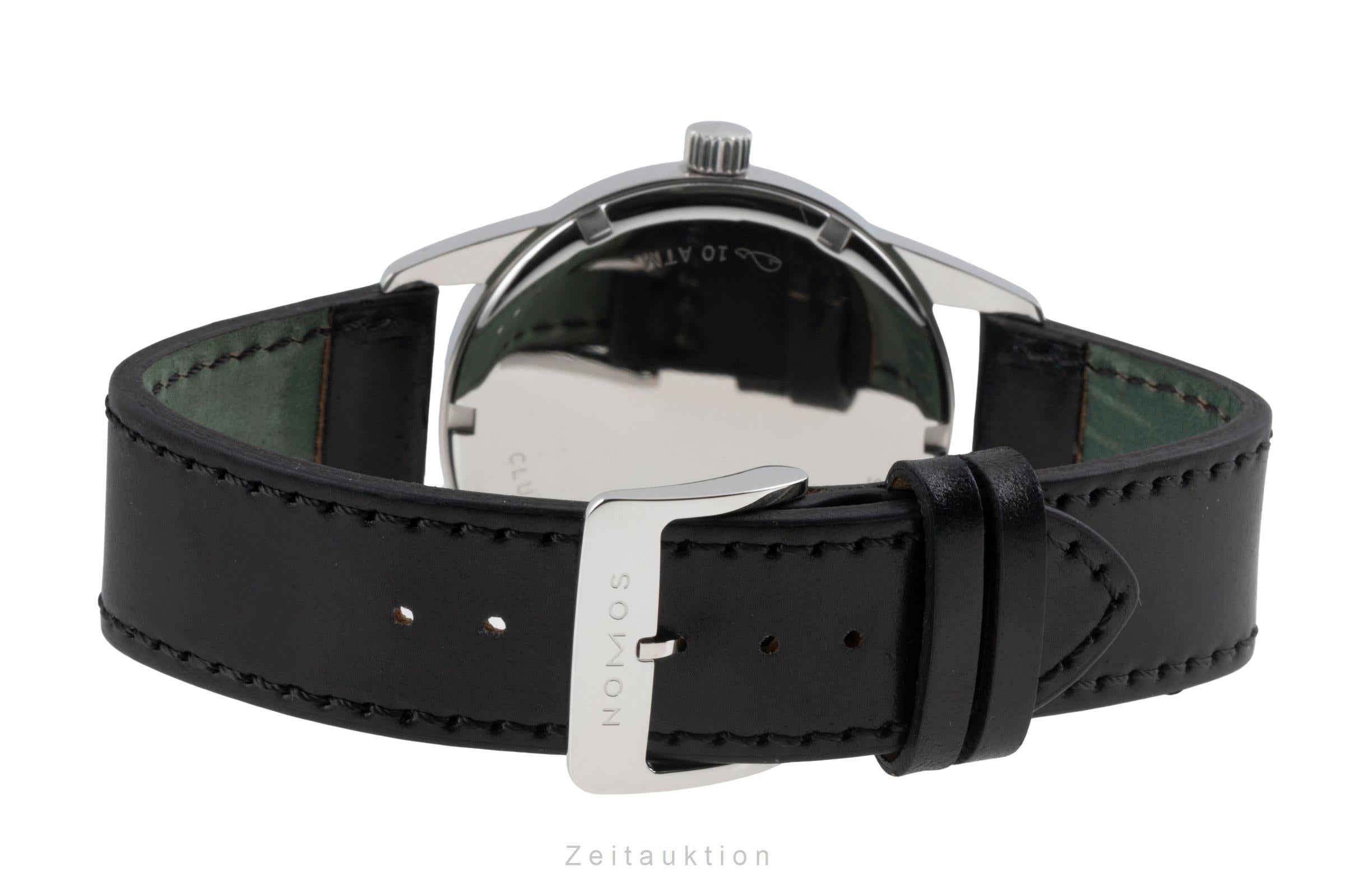 Nomos Club Campus 38 Blue Purple Stahl Handaufzug Ref. 730 Klassiker  [2506750]