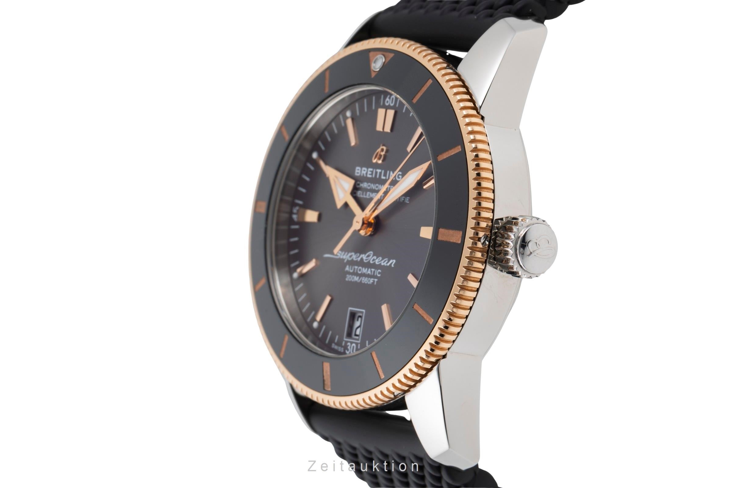 Breitling Superocean Heritage 42 steel / gold automatic men's watch UB2010 LP: 7050EUR Limited  [2506751]